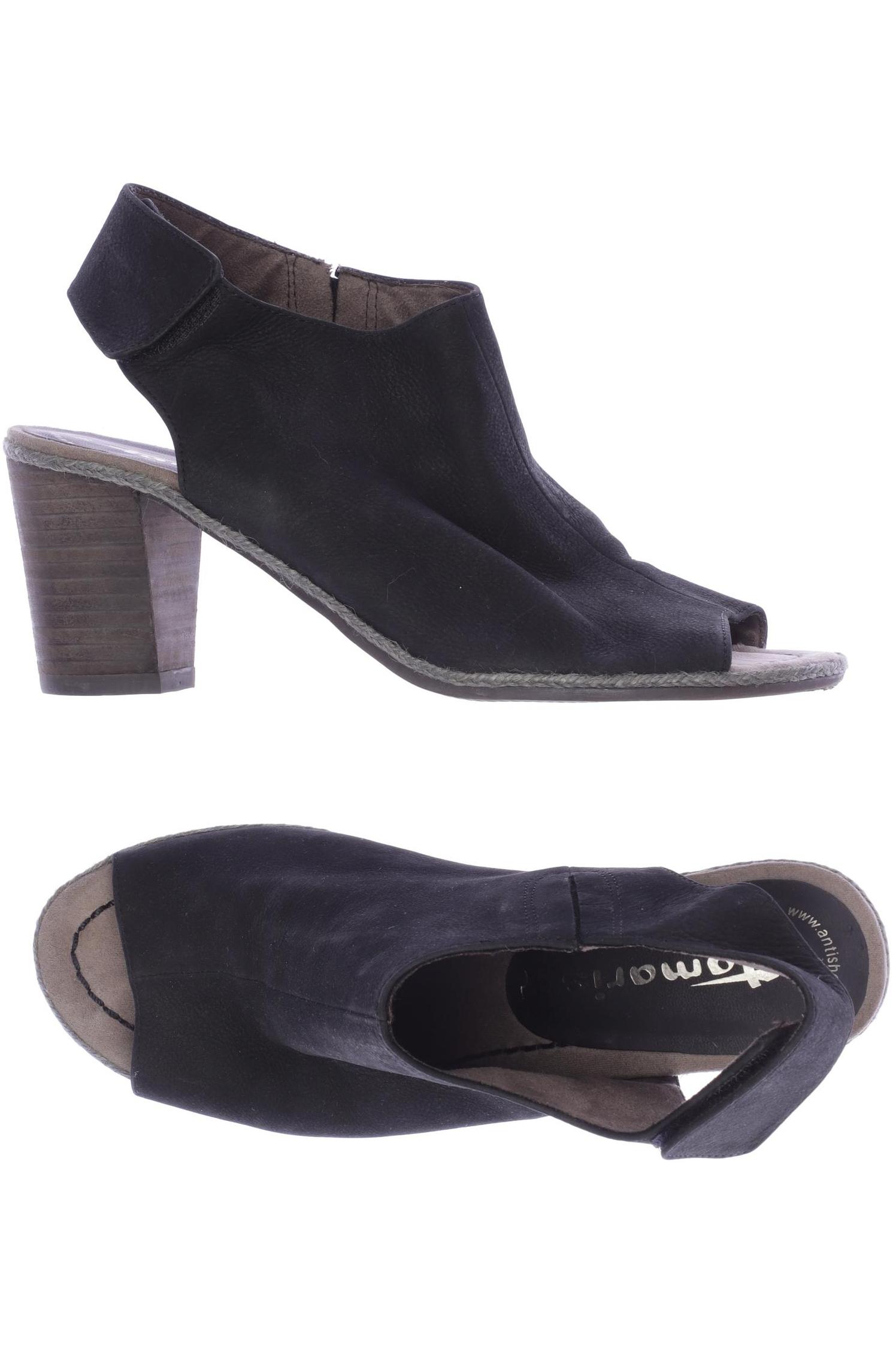 

Tamaris Damen Sandale, schwarz, Gr. 38