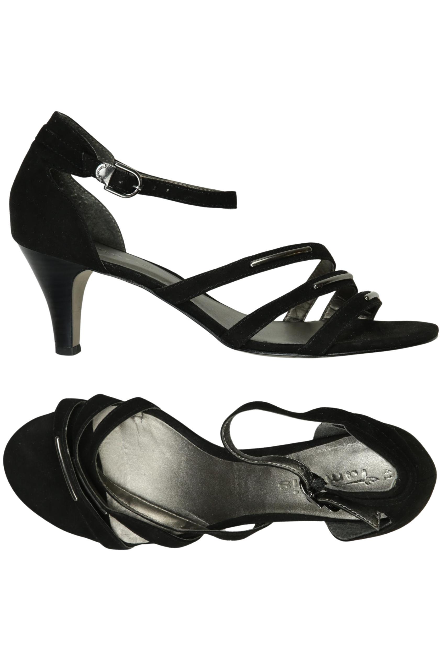 

Tamaris Damen Sandale, schwarz, Gr. 41