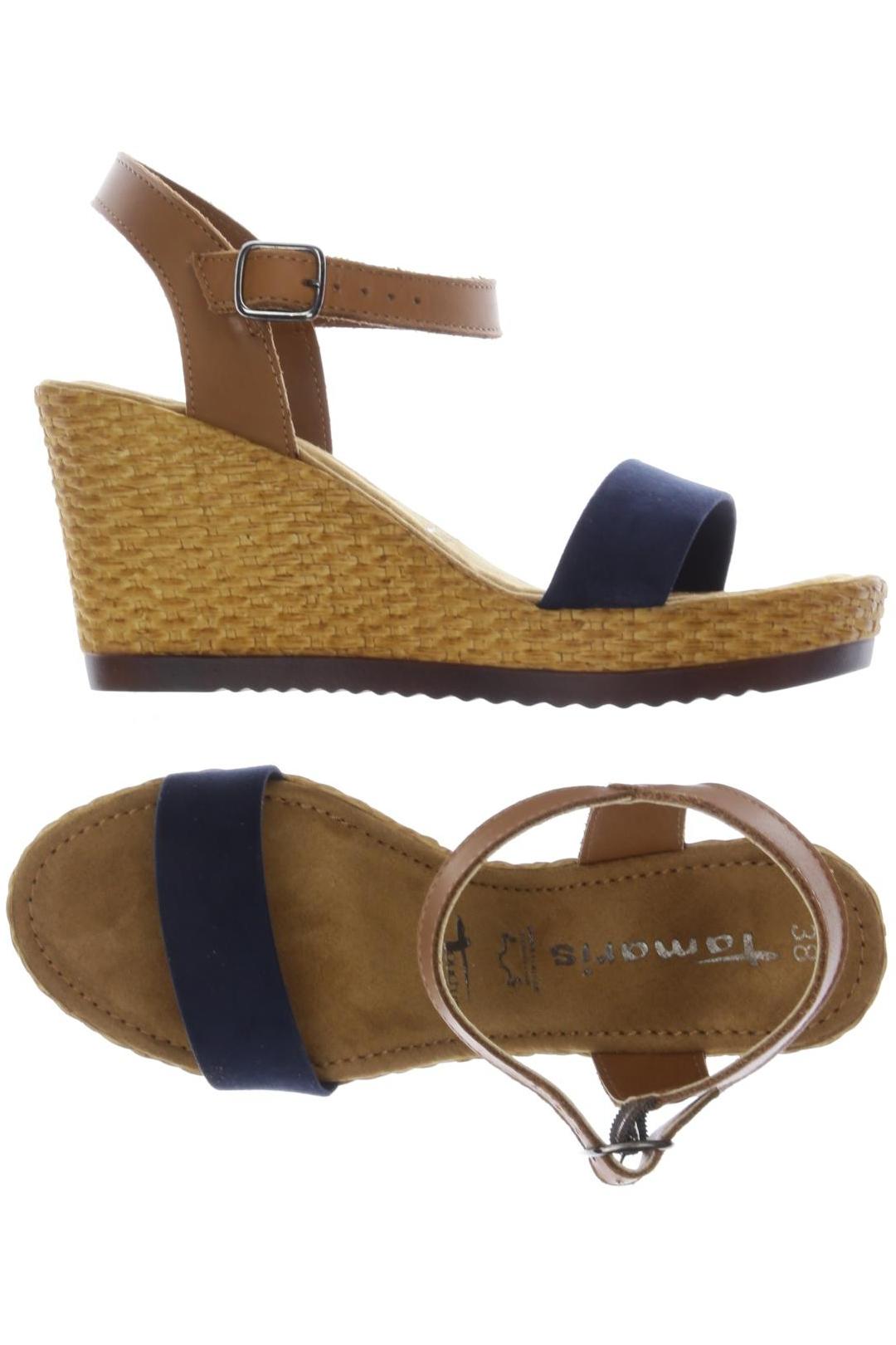 

Tamaris Damen Sandale, braun, Gr. 38