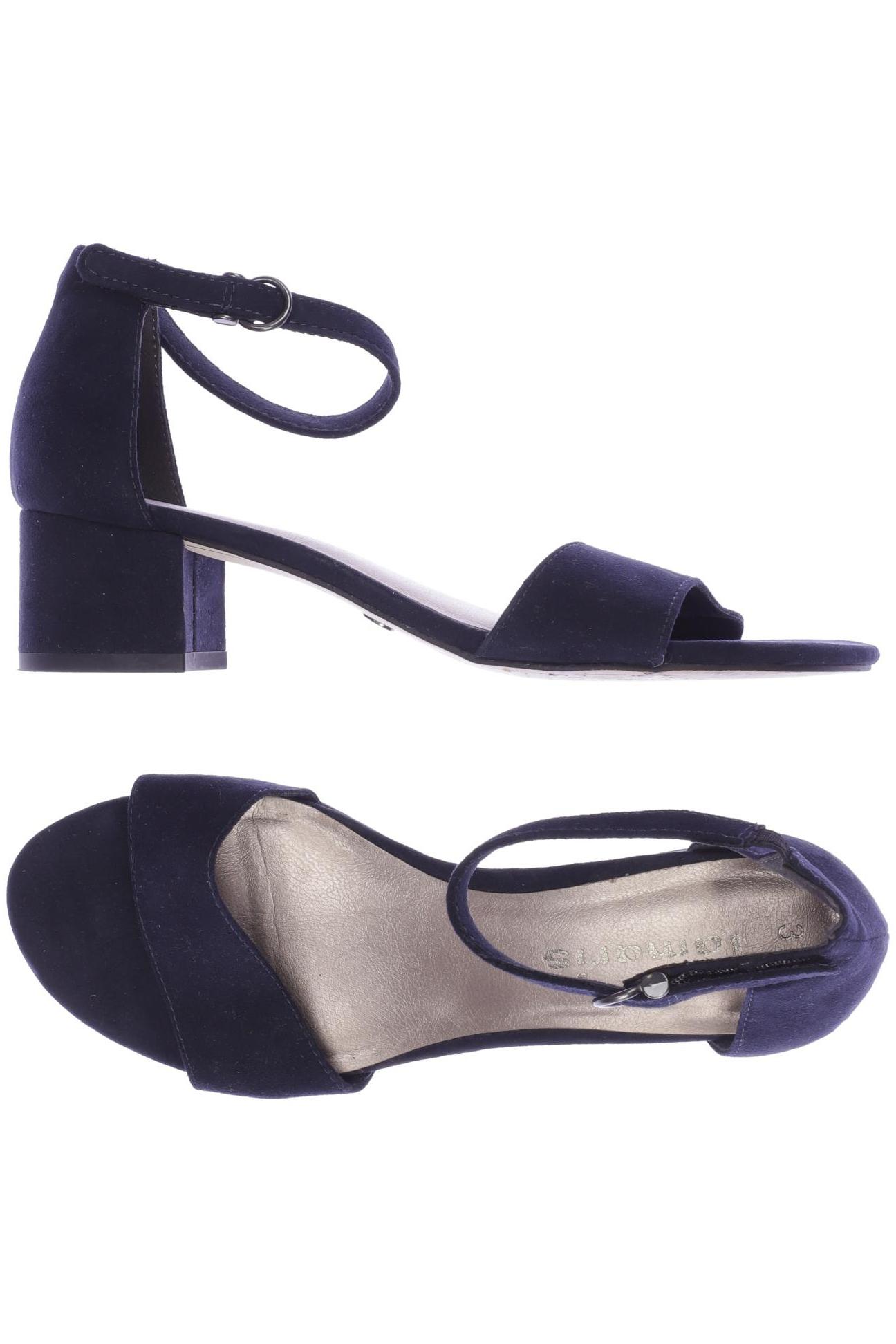 

Tamaris Damen Sandale, marineblau, Gr. 37