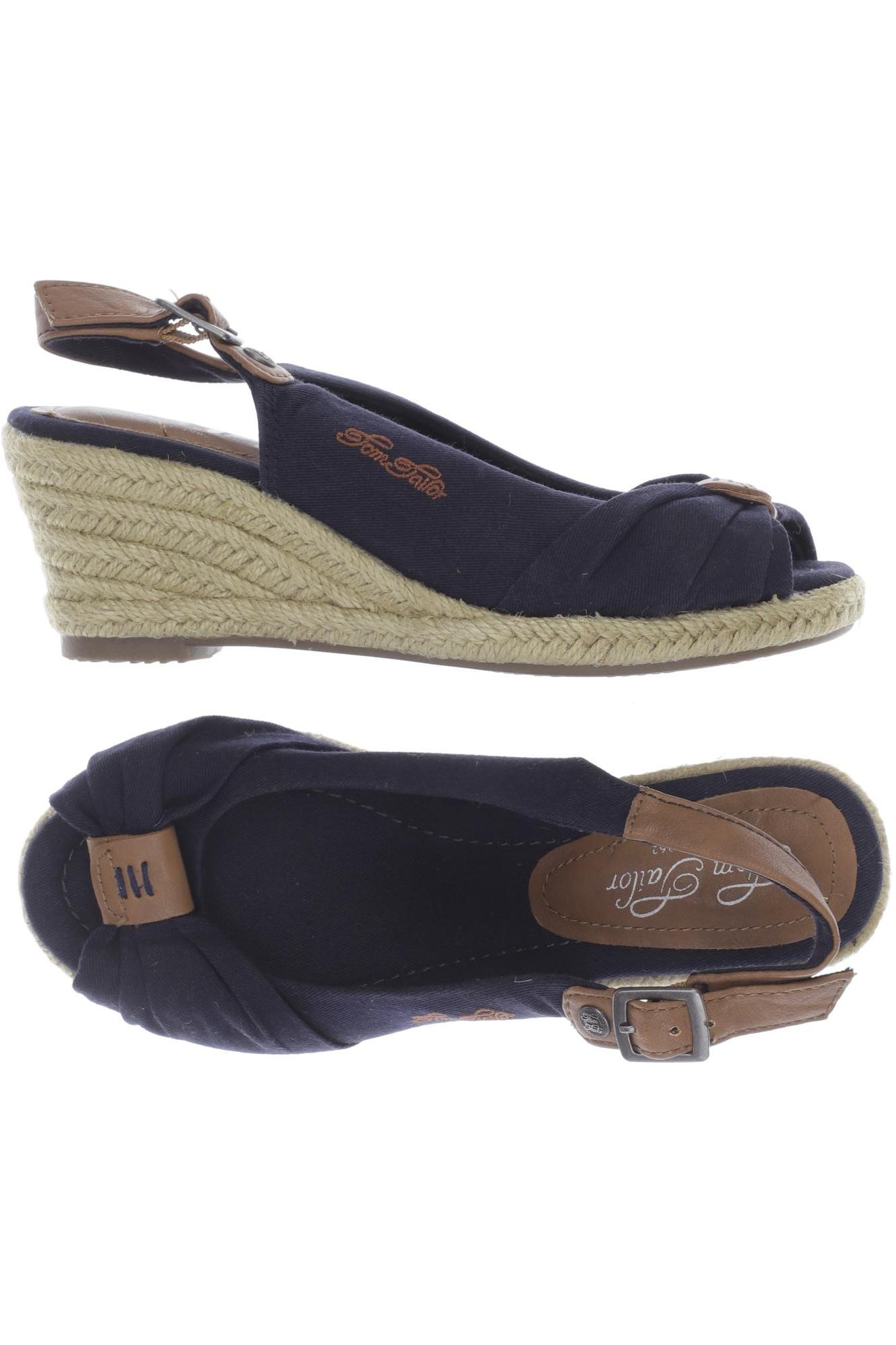 

Tamaris Damen Sandale, marineblau, Gr. 36