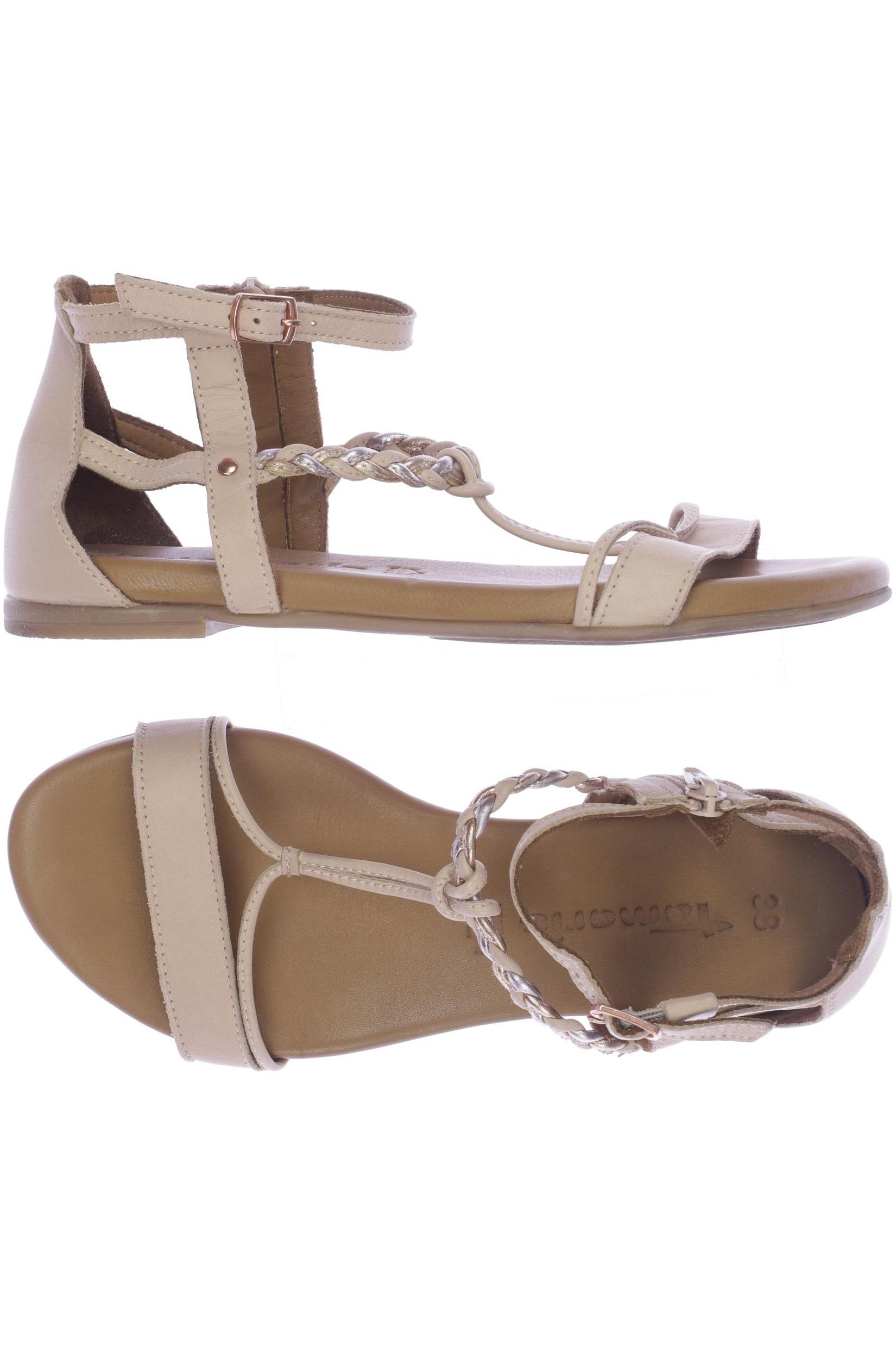 

Tamaris Damen Sandale, beige, Gr. 38