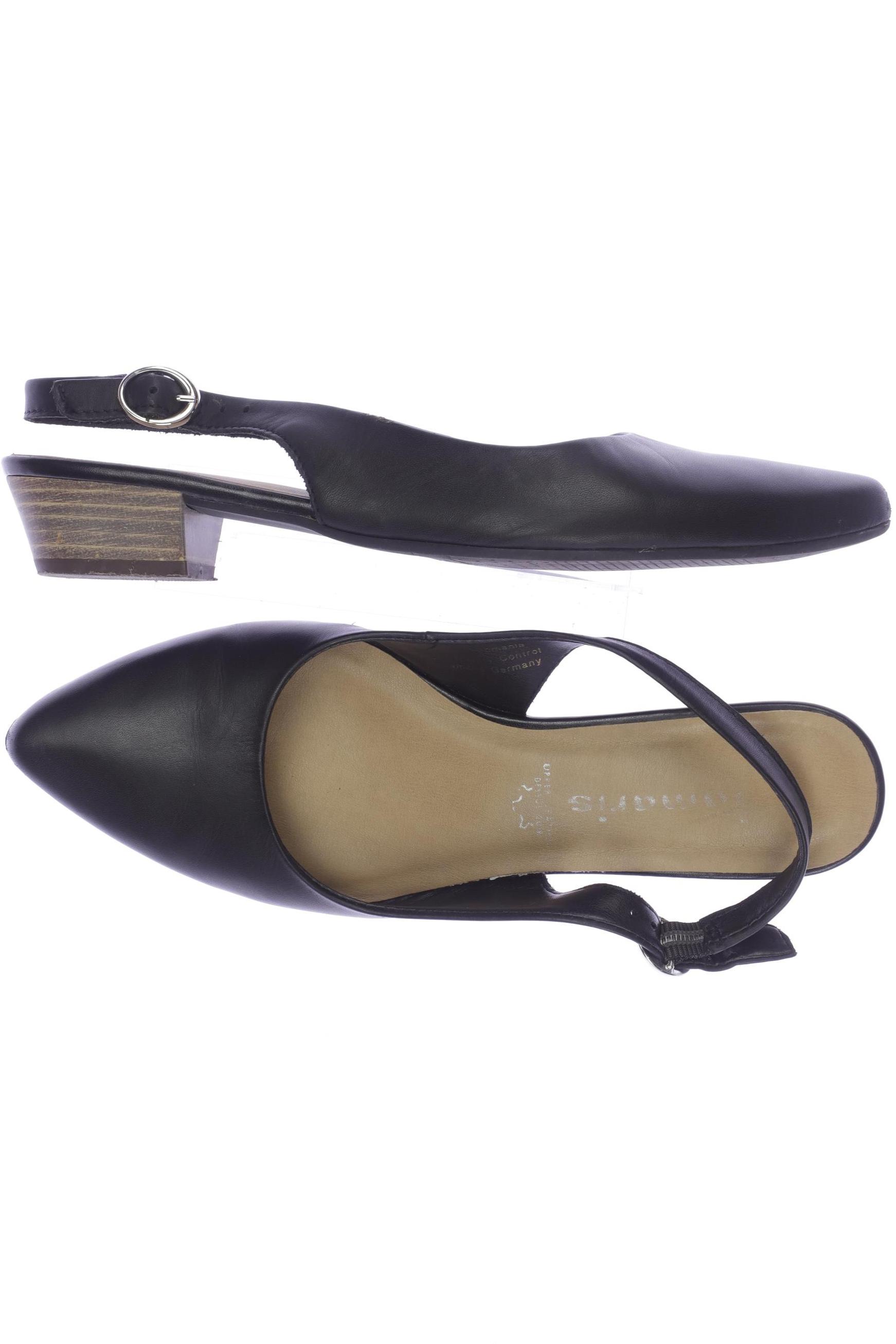 

Tamaris Damen Sandale, schwarz, Gr. 39