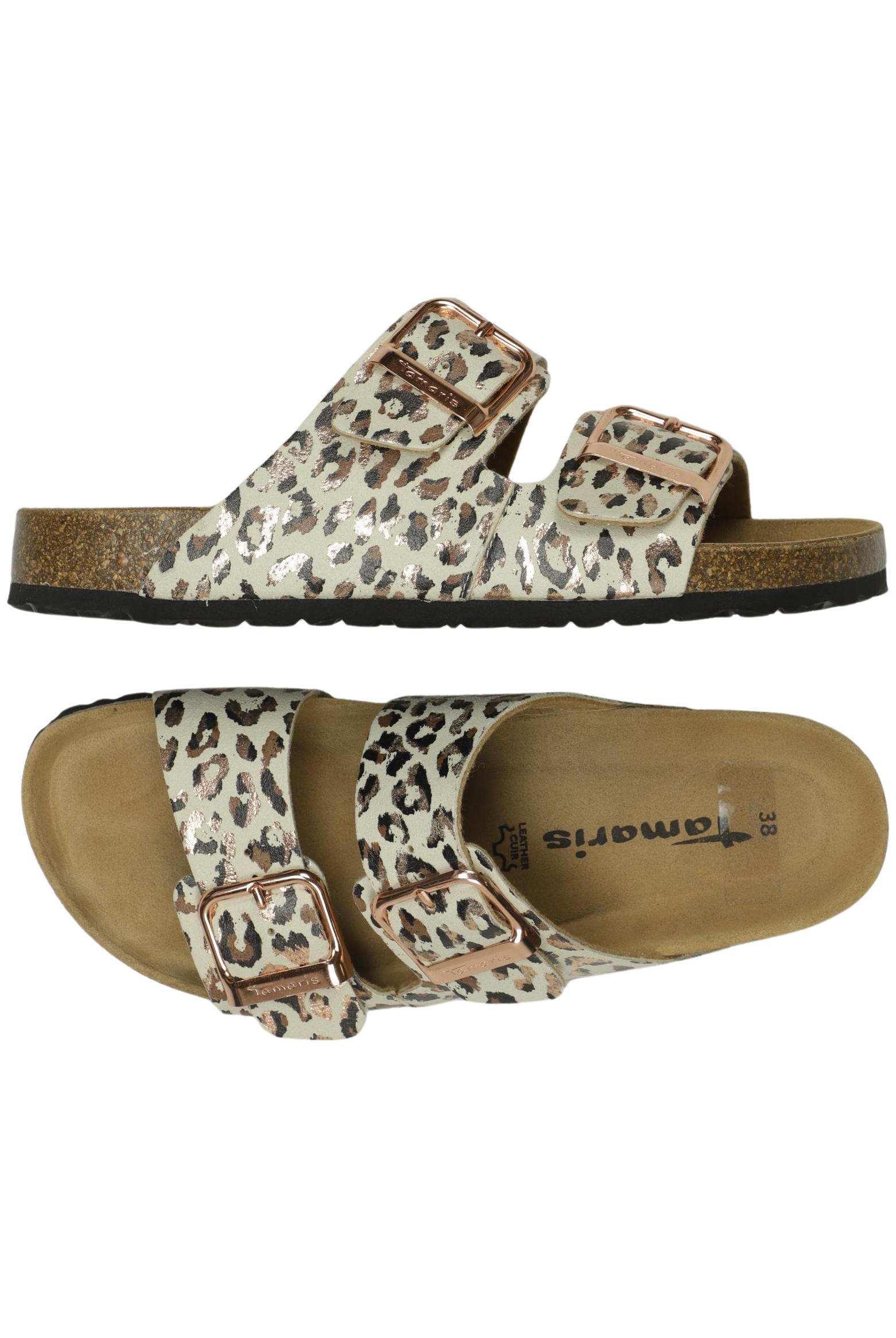 

Tamaris Damen Sandale, beige, Gr. 38