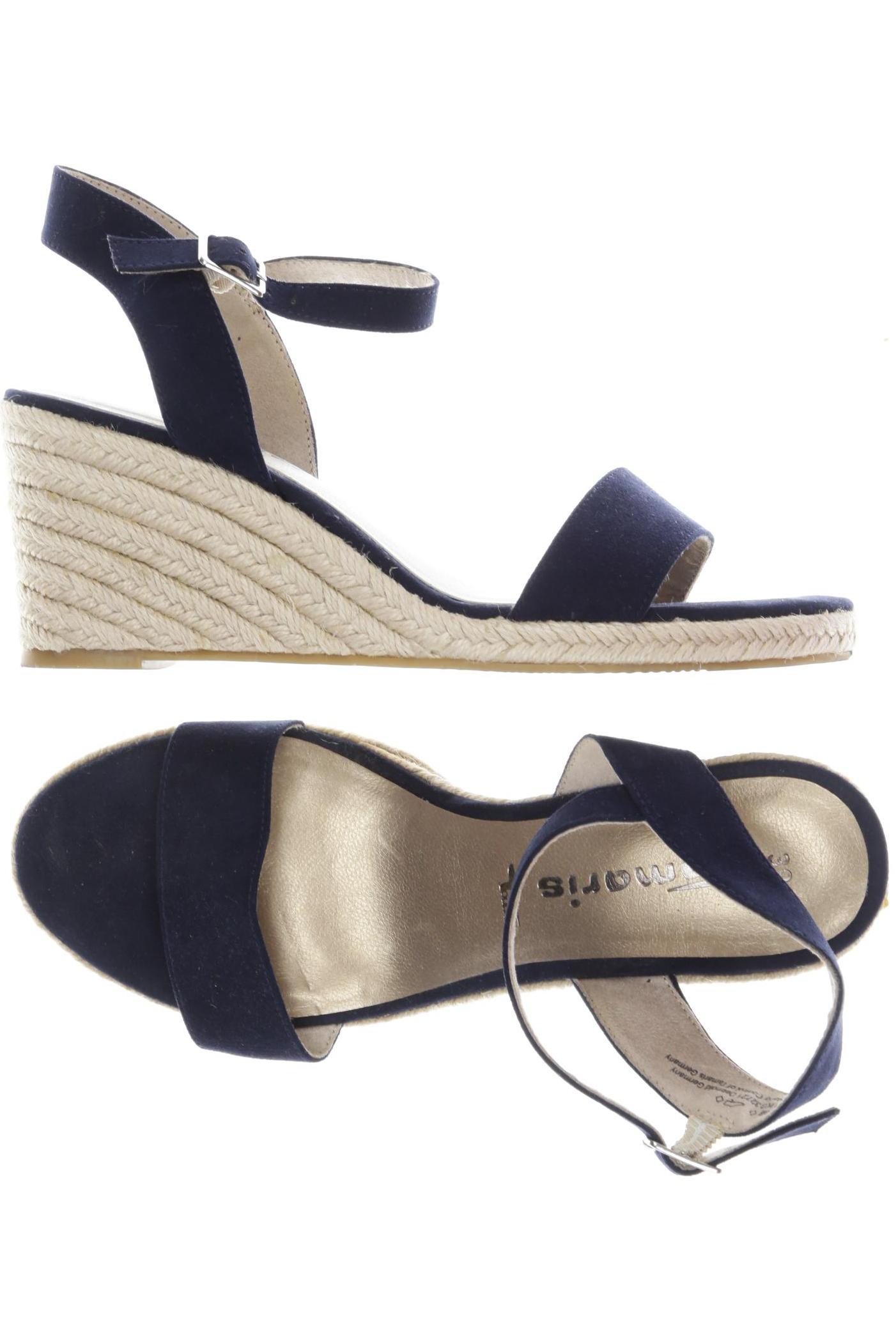 

Tamaris Damen Sandale, marineblau, Gr. 39