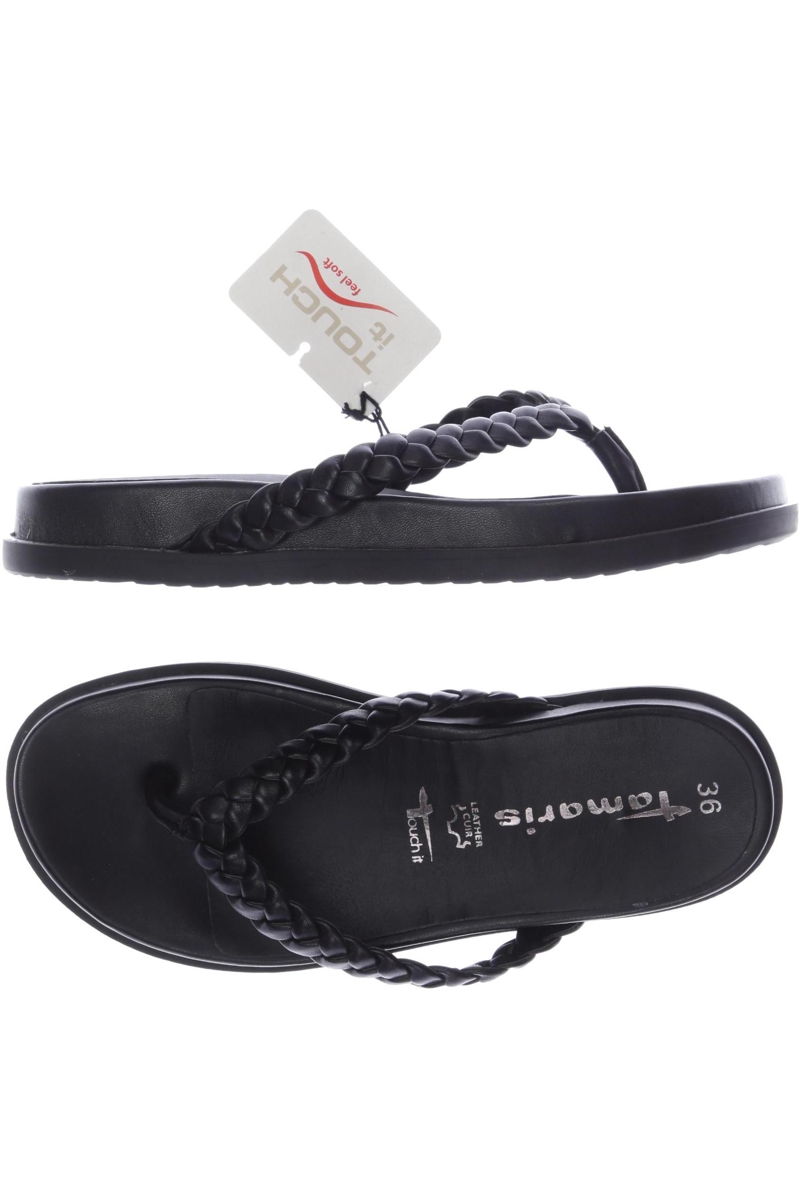 

Tamaris Damen Sandale, schwarz, Gr. 36
