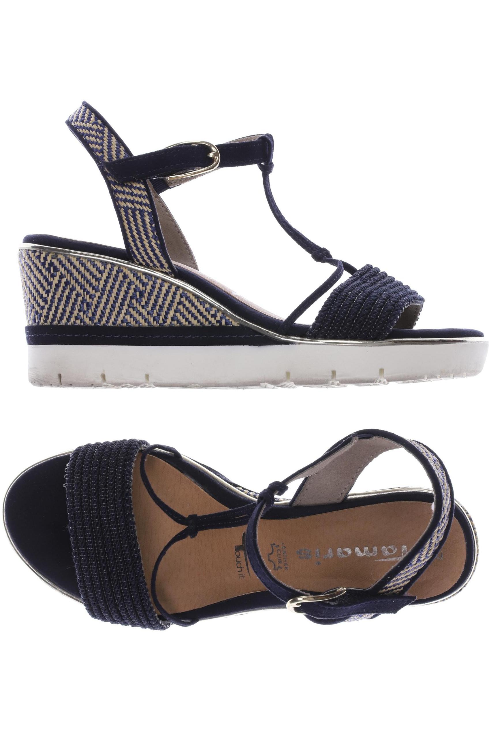 

Tamaris Damen Sandale, marineblau