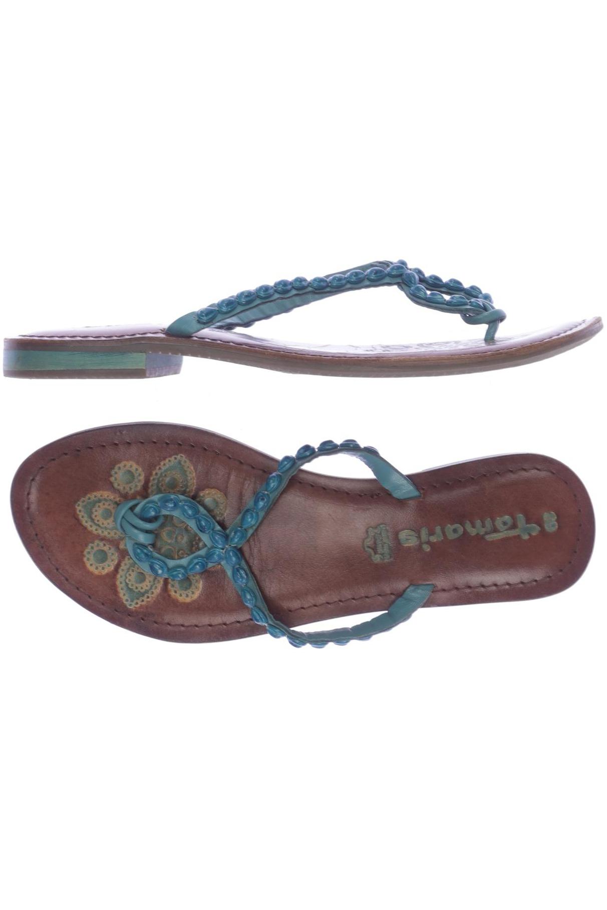 

Tamaris Damen Sandale, blau, Gr. 39
