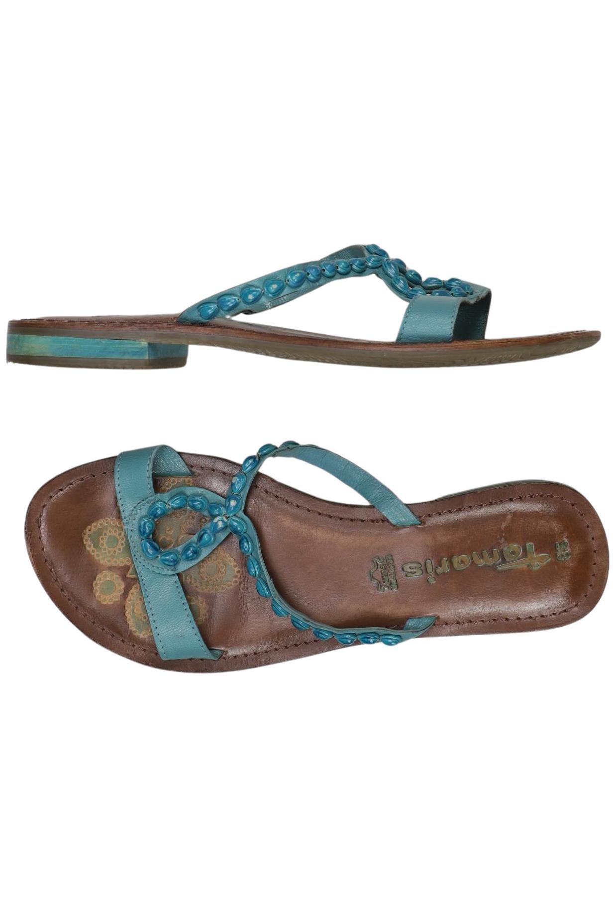 

Tamaris Damen Sandale, türkis, Gr. 38