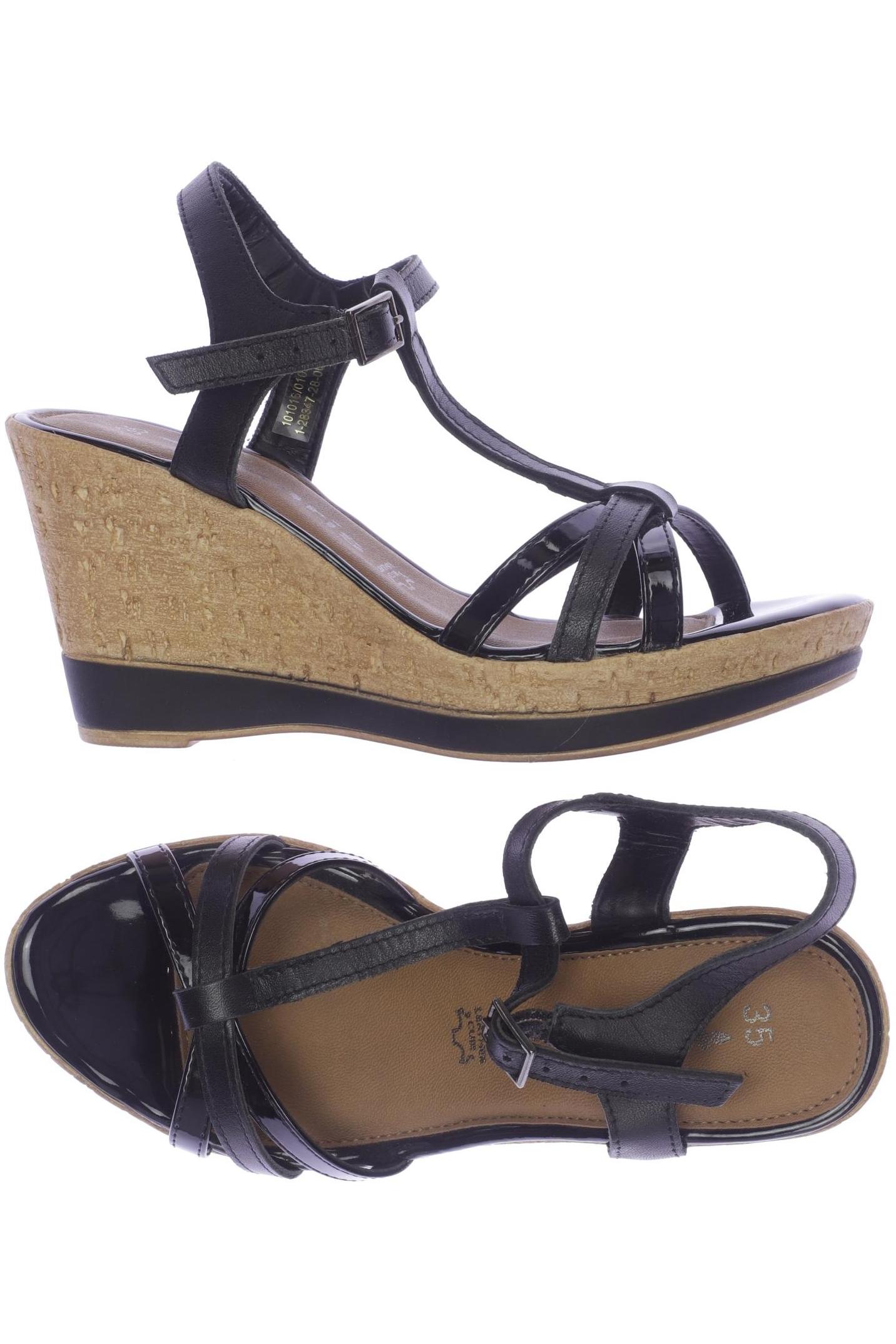 

Tamaris Damen Sandale, schwarz, Gr. 35