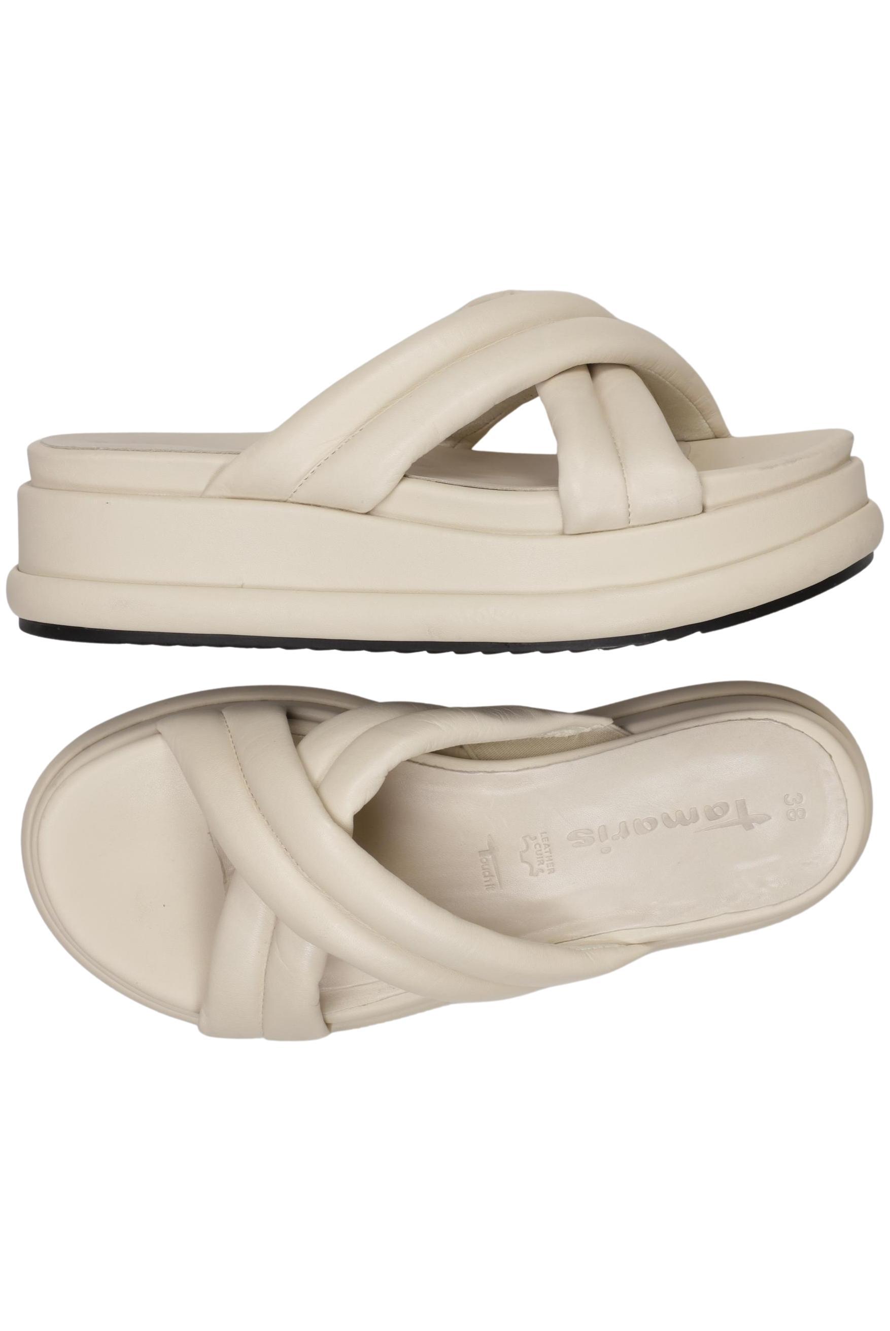 

Tamaris Damen Sandale, beige, Gr. 38