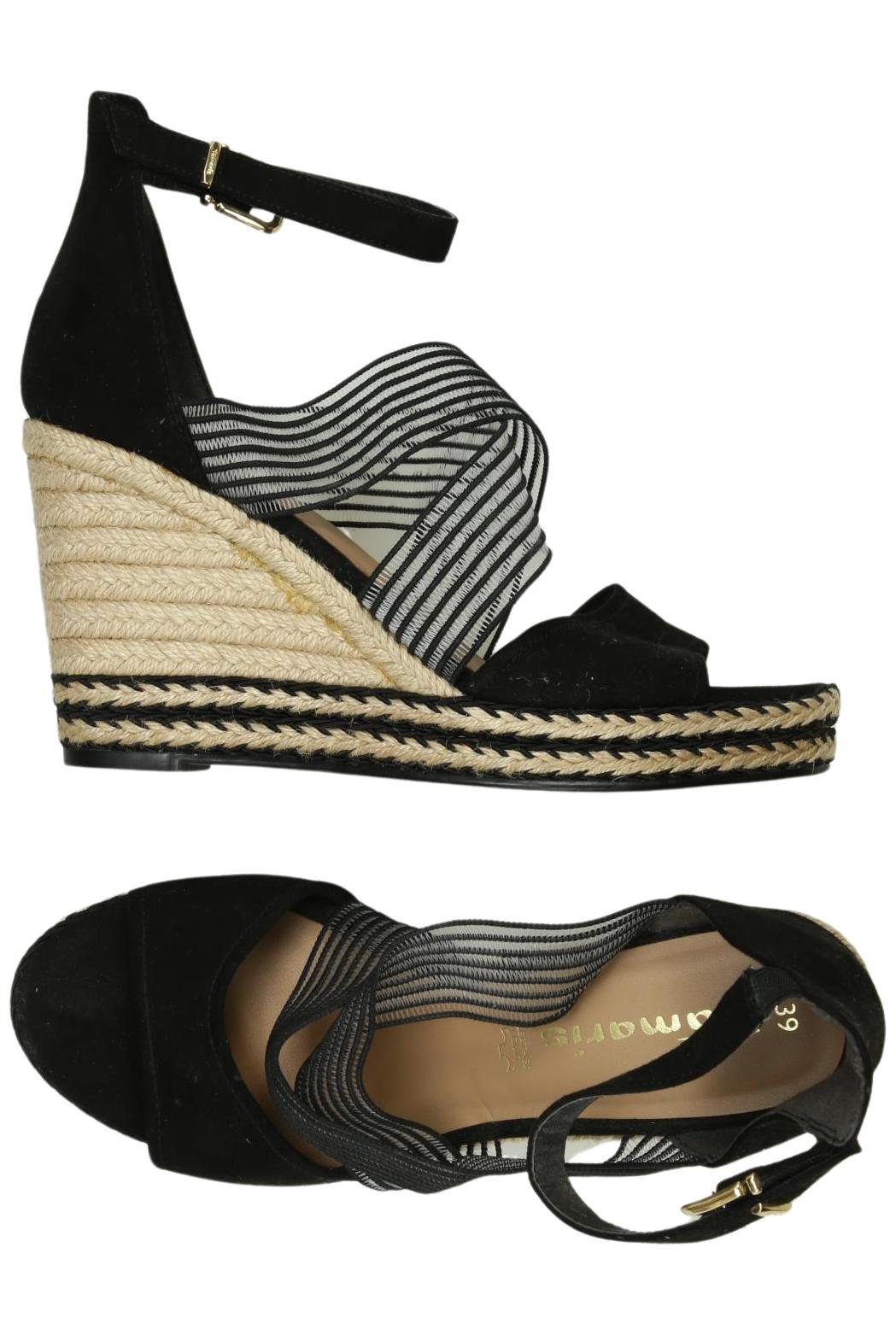 

Tamaris Damen Sandale, schwarz, Gr. 39