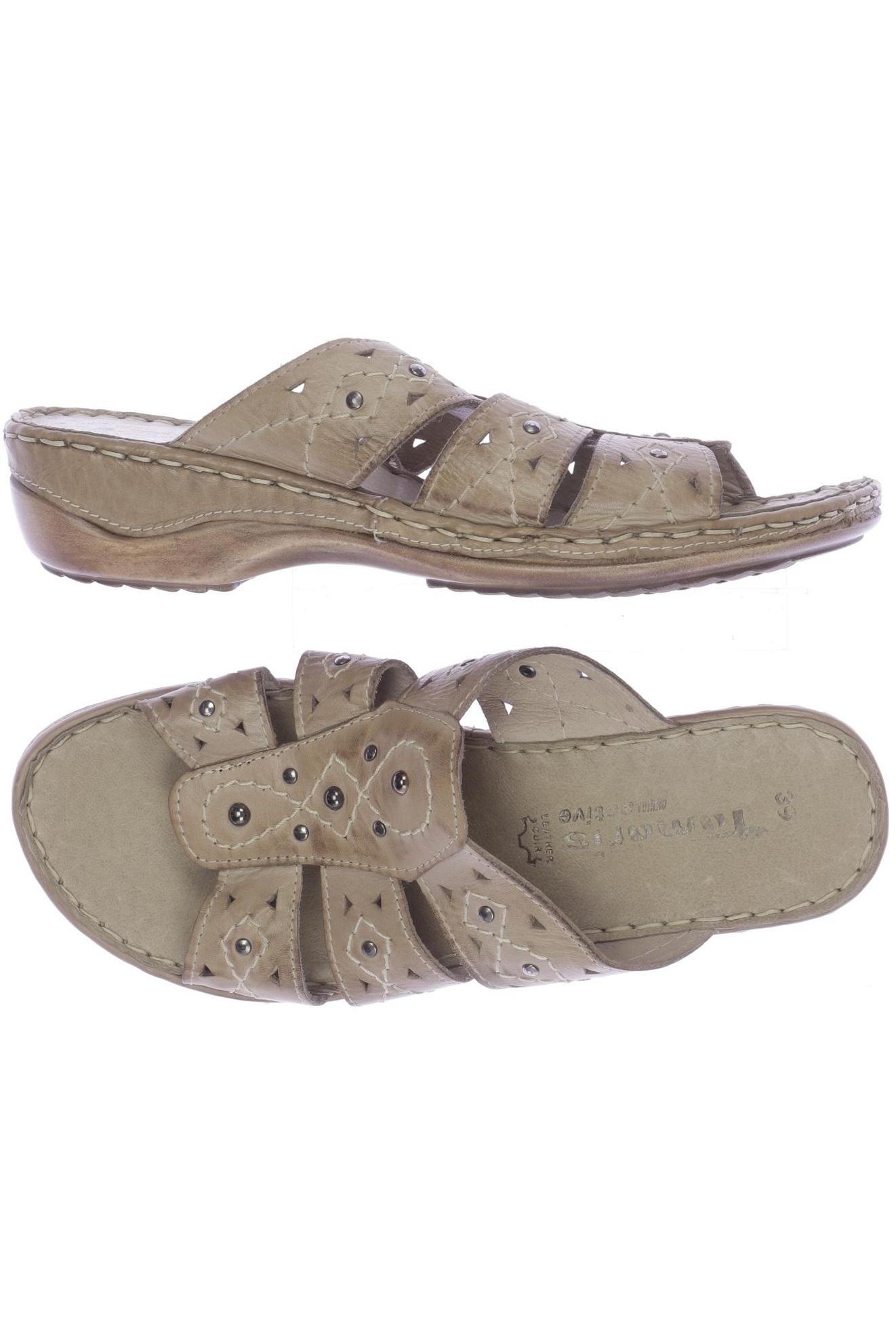 

Tamaris Damen Sandale, beige, Gr. 39