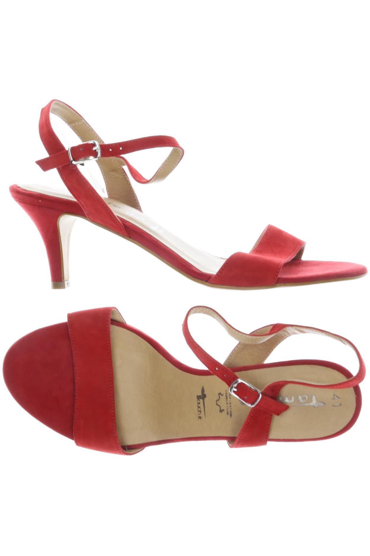 

Tamaris Damen Sandale, rot, Gr. 41