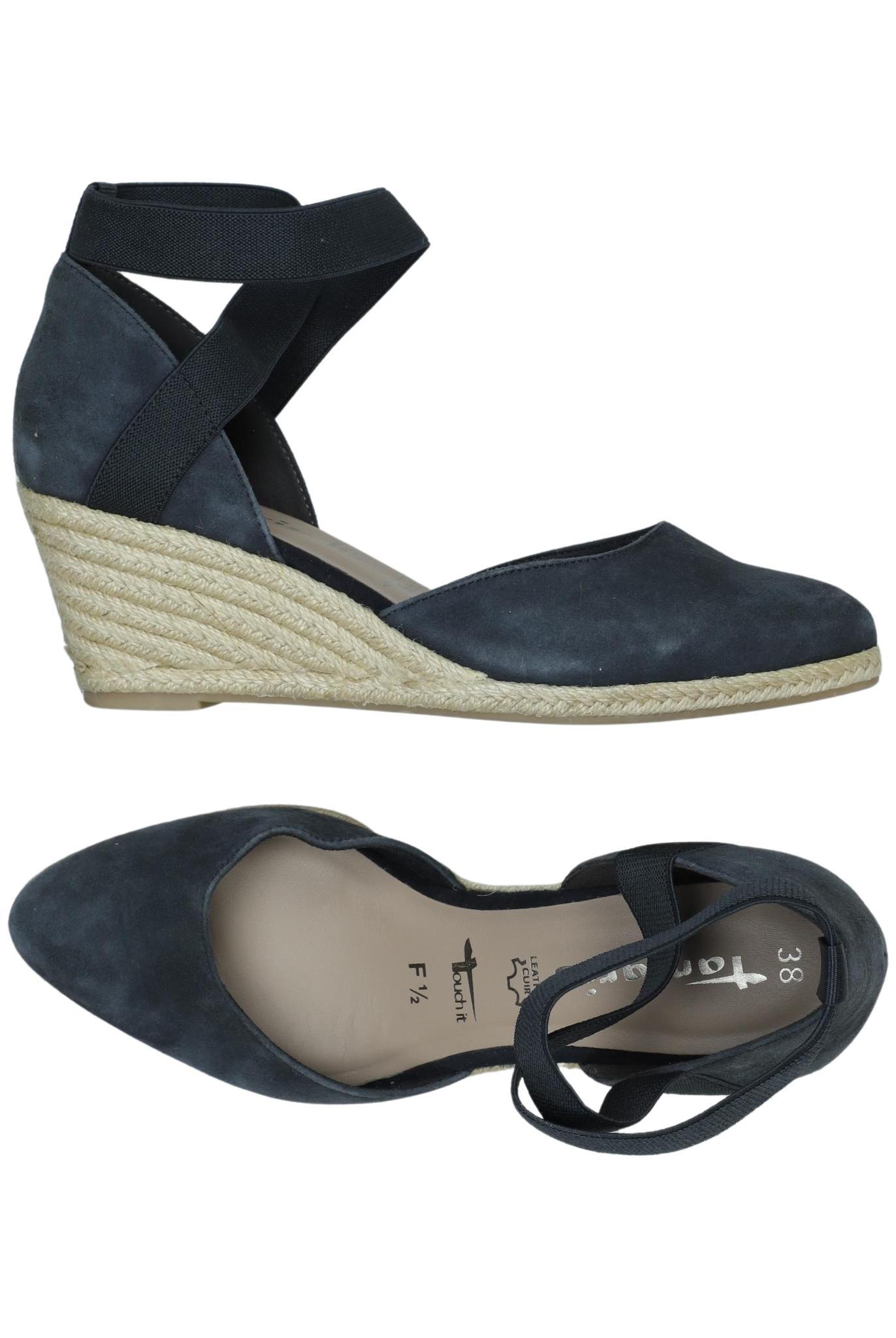 

Tamaris Damen Sandale, marineblau, Gr. 38