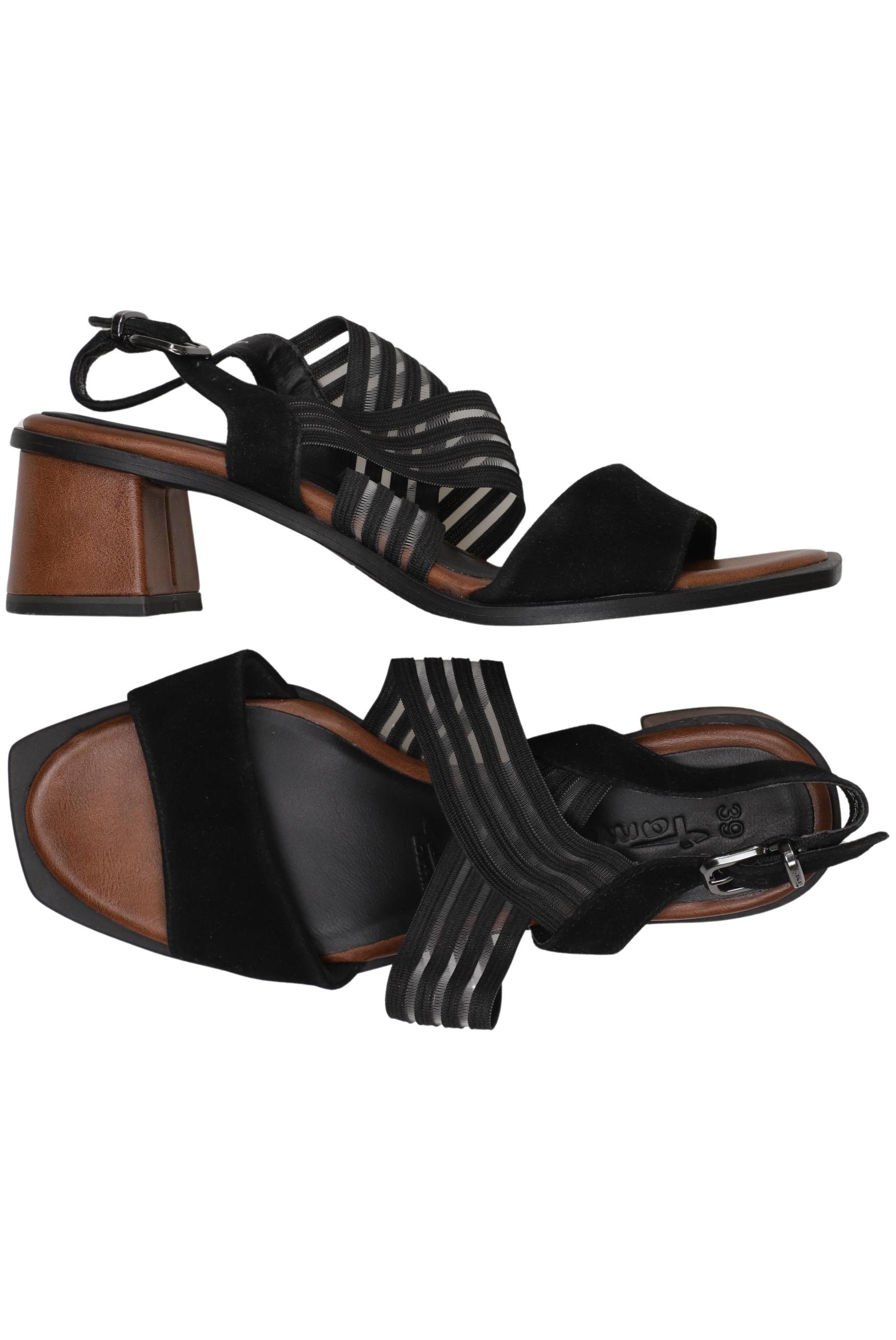 

Tamaris Damen Sandale, schwarz, Gr. 39