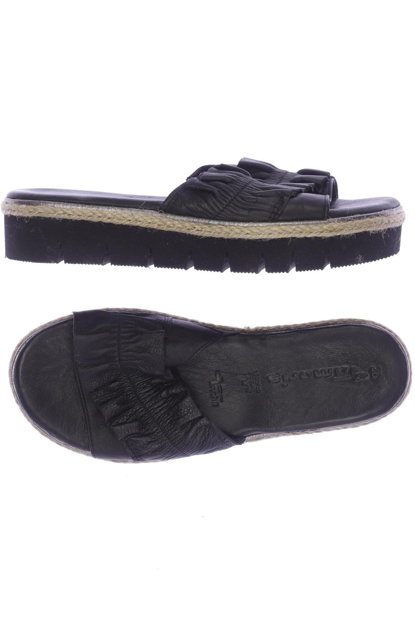 

Tamaris Damen Sandale, schwarz, Gr. 36