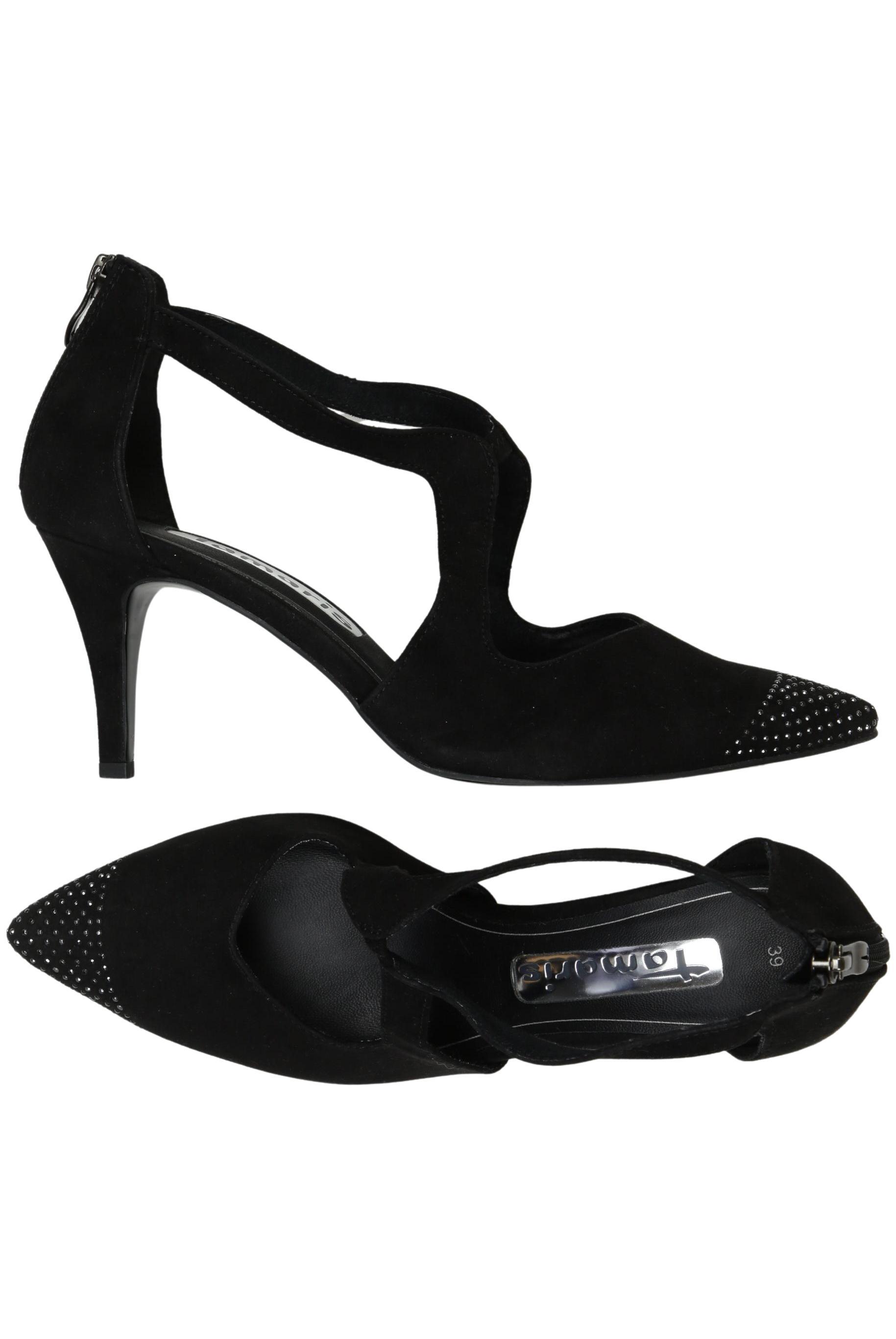 

Tamaris Damen Sandale, schwarz, Gr. 39