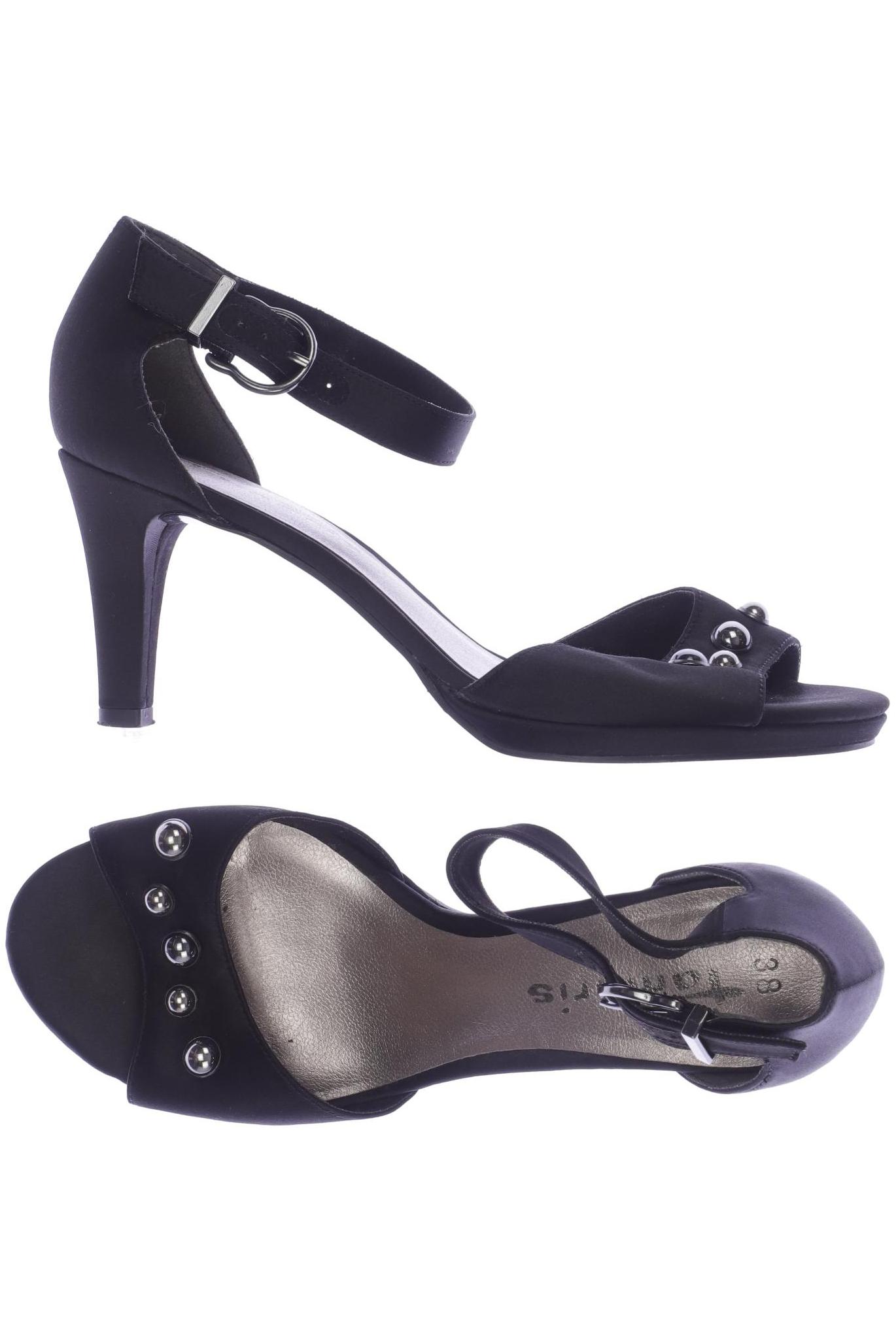 

Tamaris Damen Sandale, schwarz