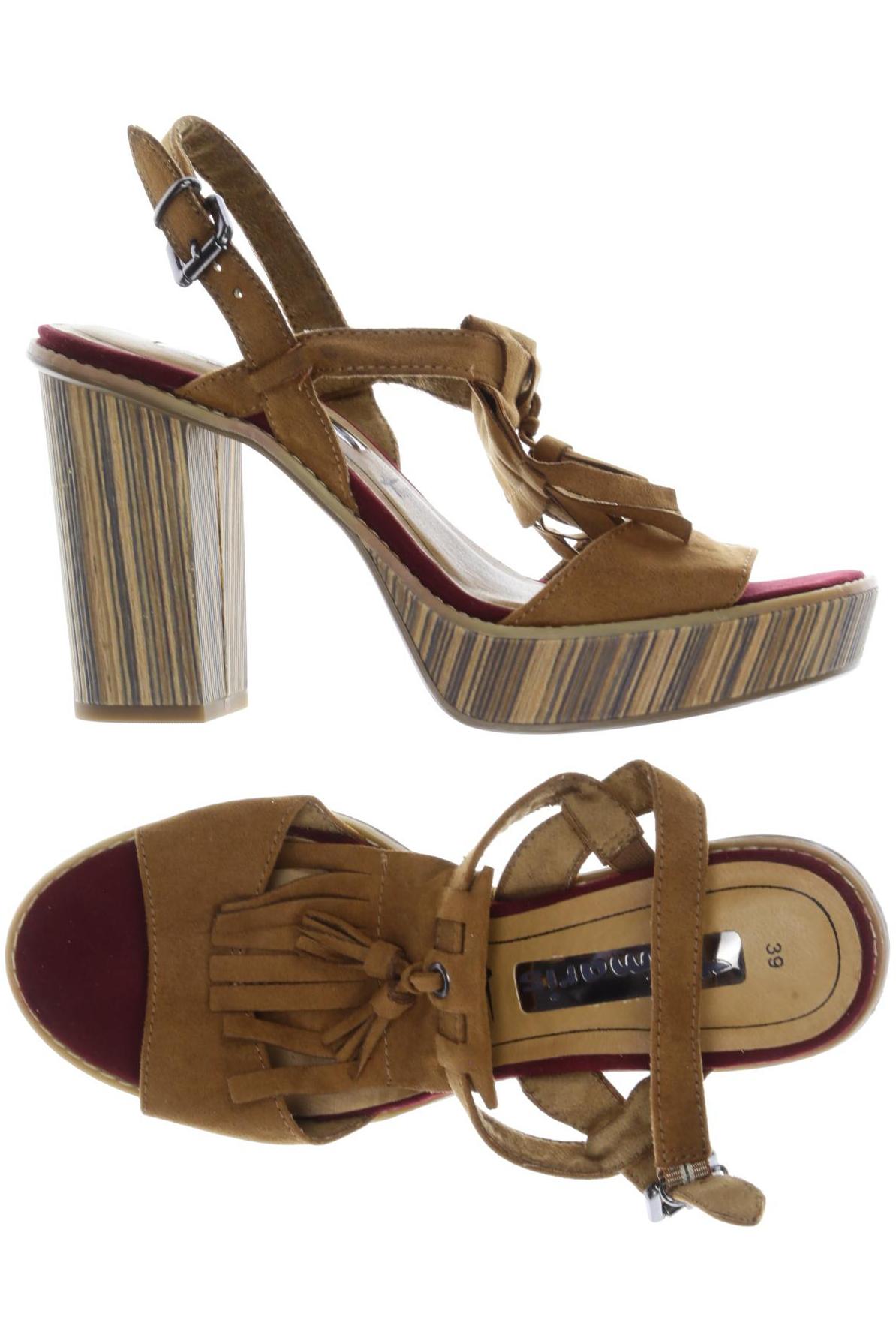 

Tamaris Damen Sandale, braun, Gr. 39