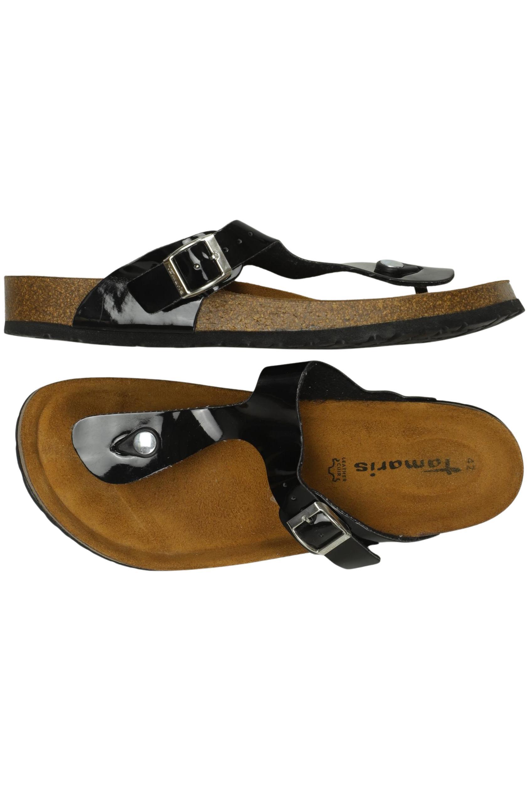 

Tamaris Damen Sandale, schwarz, Gr. 42