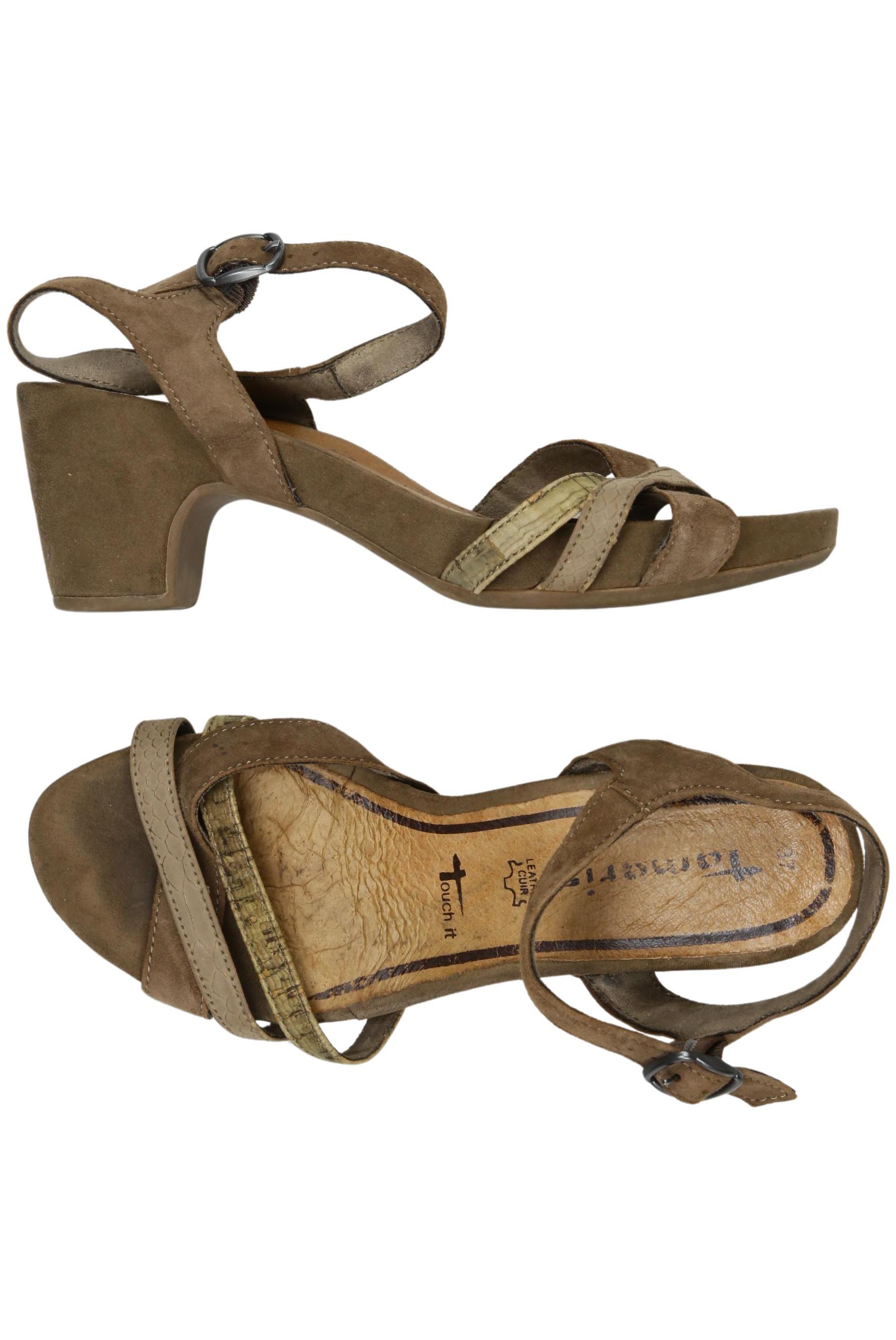 

Tamaris Damen Sandale, braun, Gr. 37