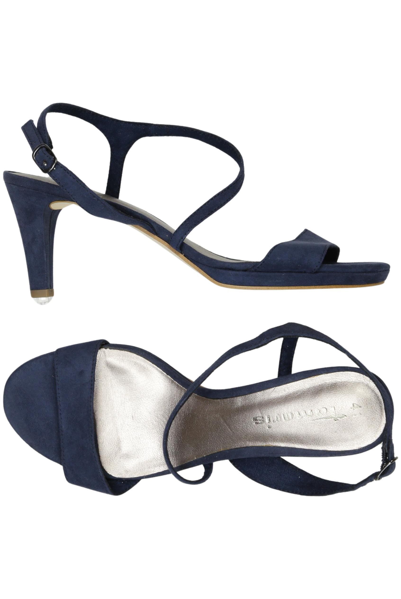 

Tamaris Damen Sandale, marineblau, Gr. 41