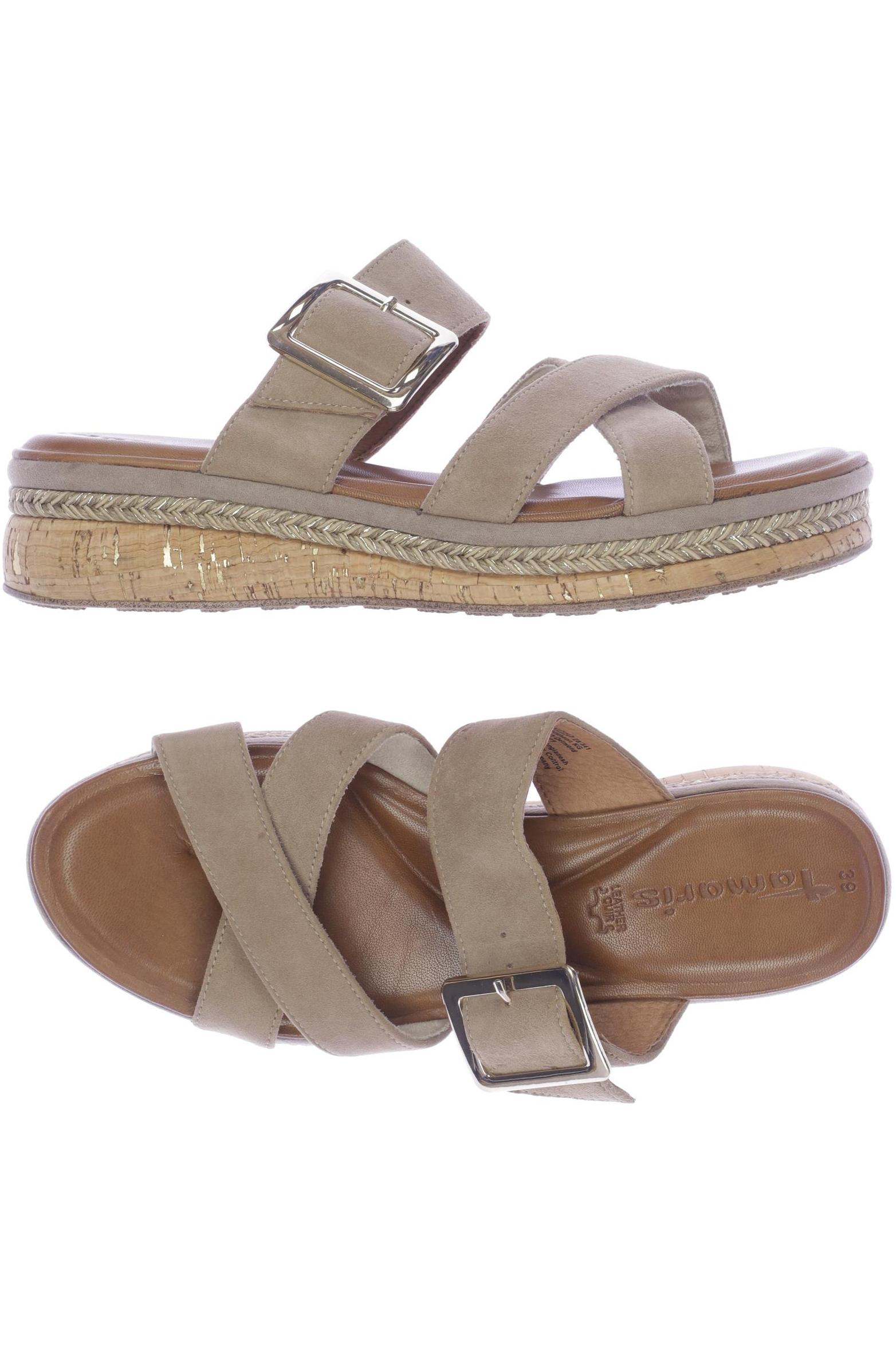 

Tamaris Damen Sandale, beige, Gr. 39