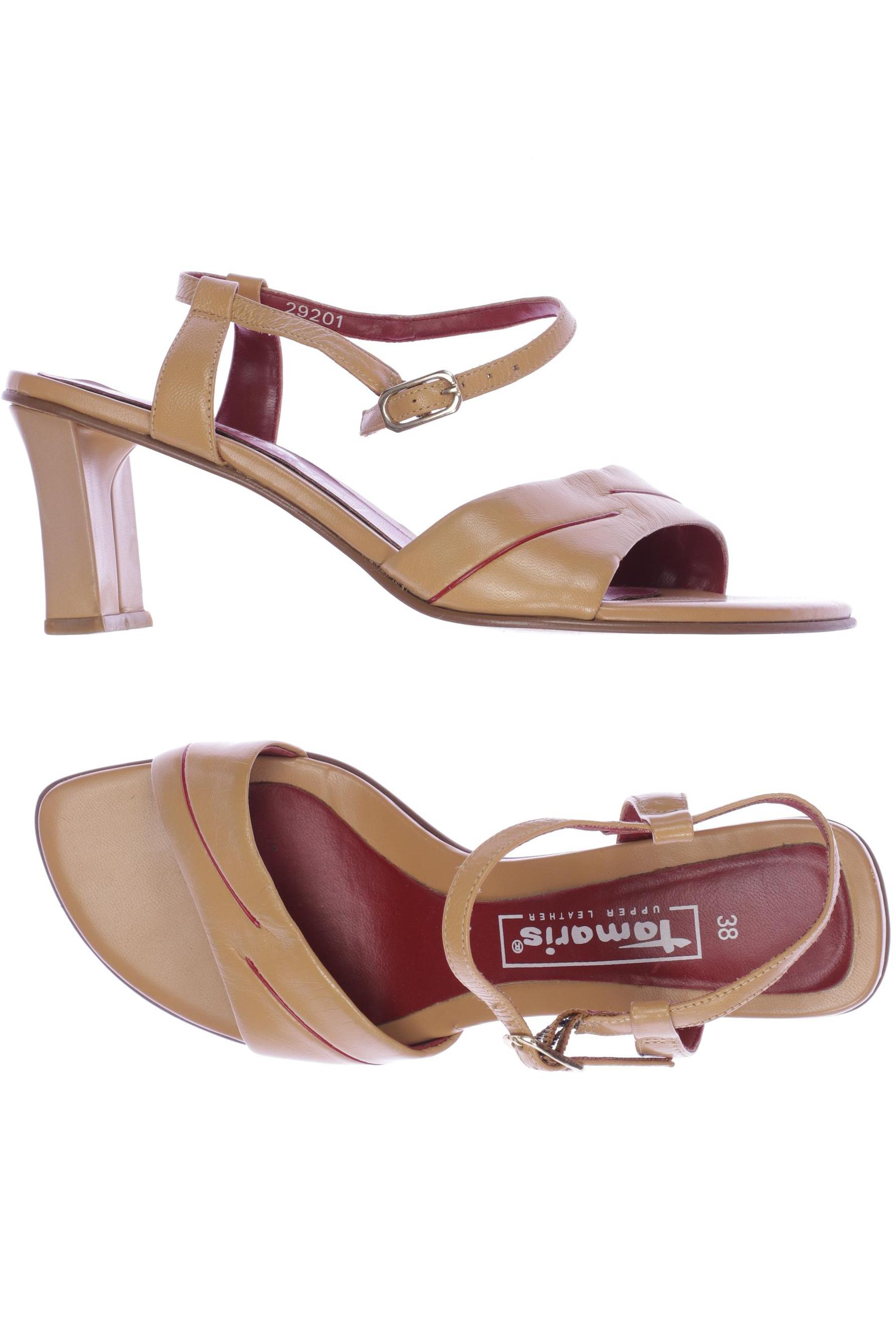 

Tamaris Damen Sandale, beige, Gr. 38