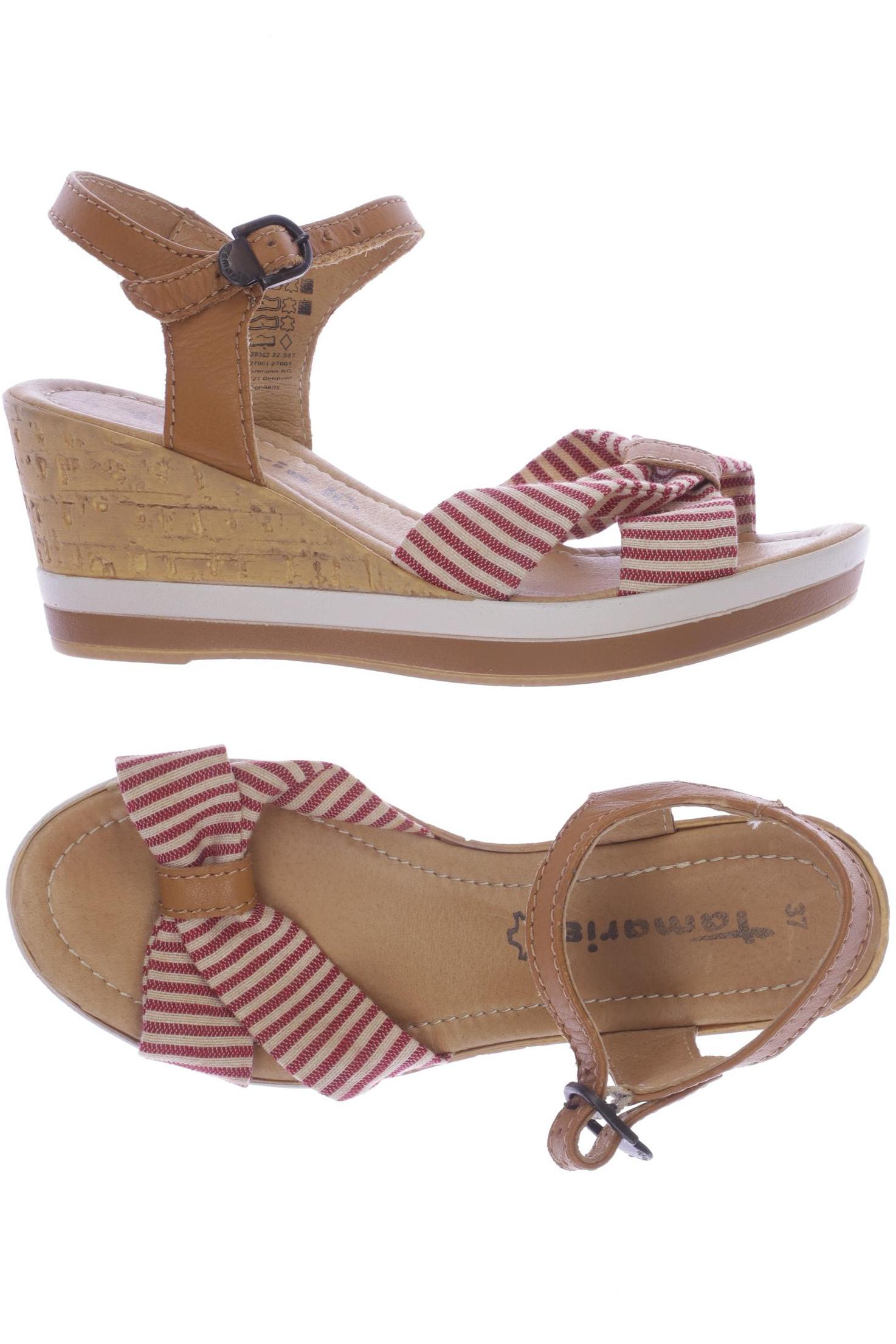 

Tamaris Damen Sandale, beige
