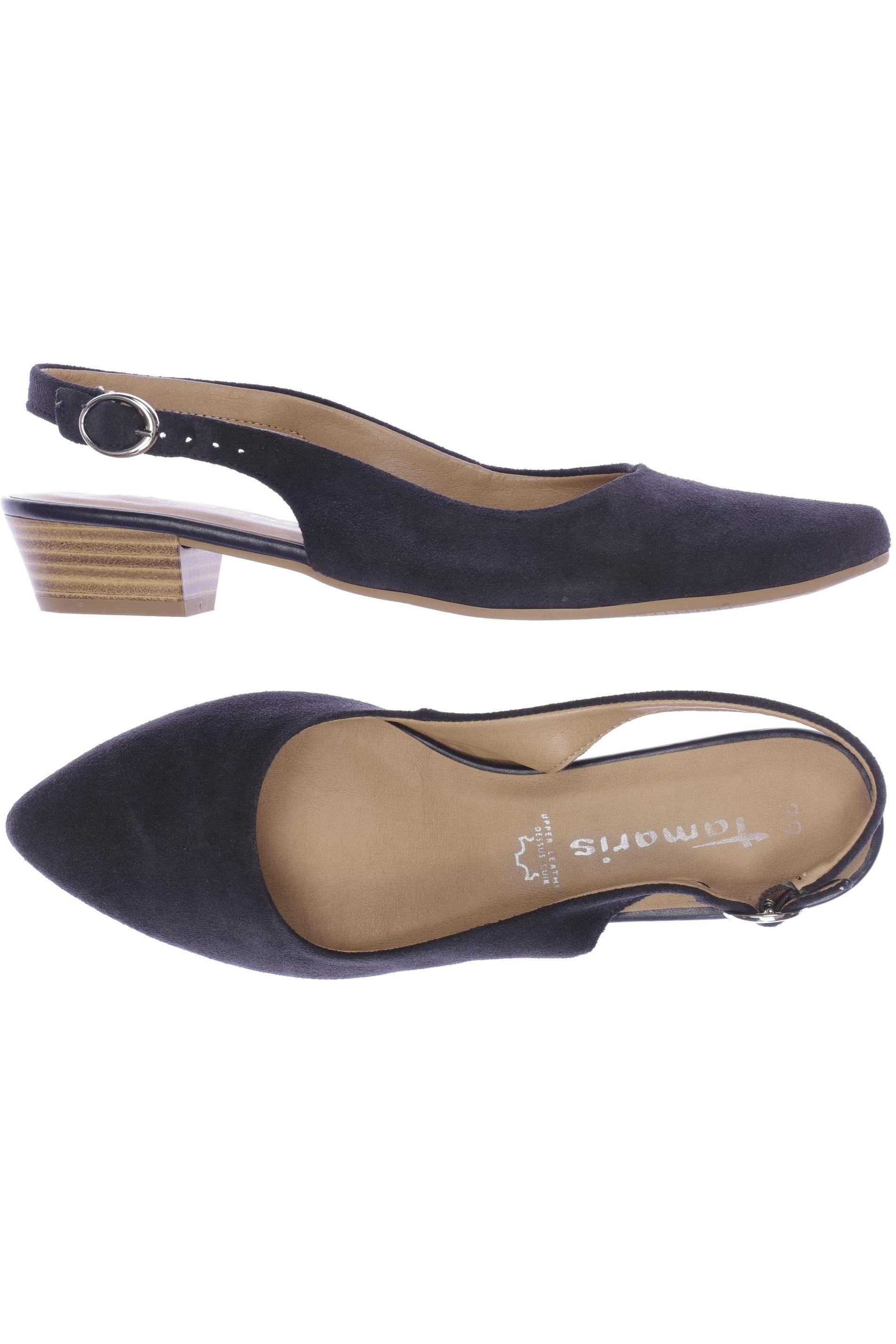 

Tamaris Damen Sandale, marineblau, Gr. 39
