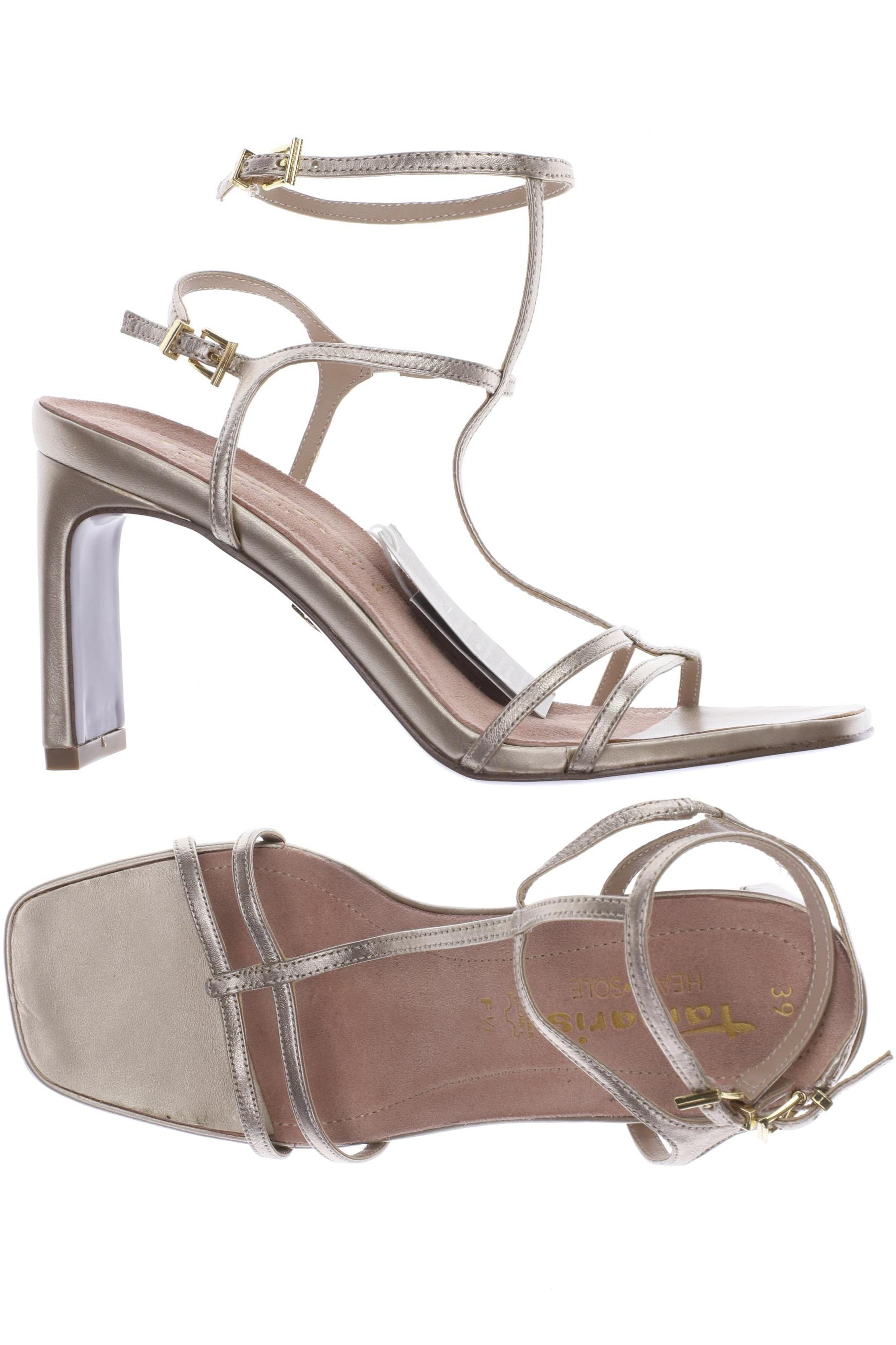 

Tamaris Damen Sandale, gold