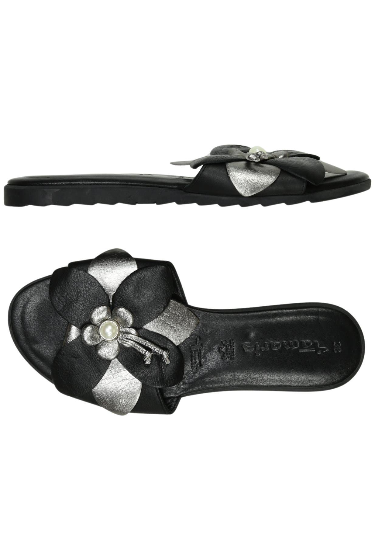 

Tamaris Damen Sandale, schwarz, Gr. 38