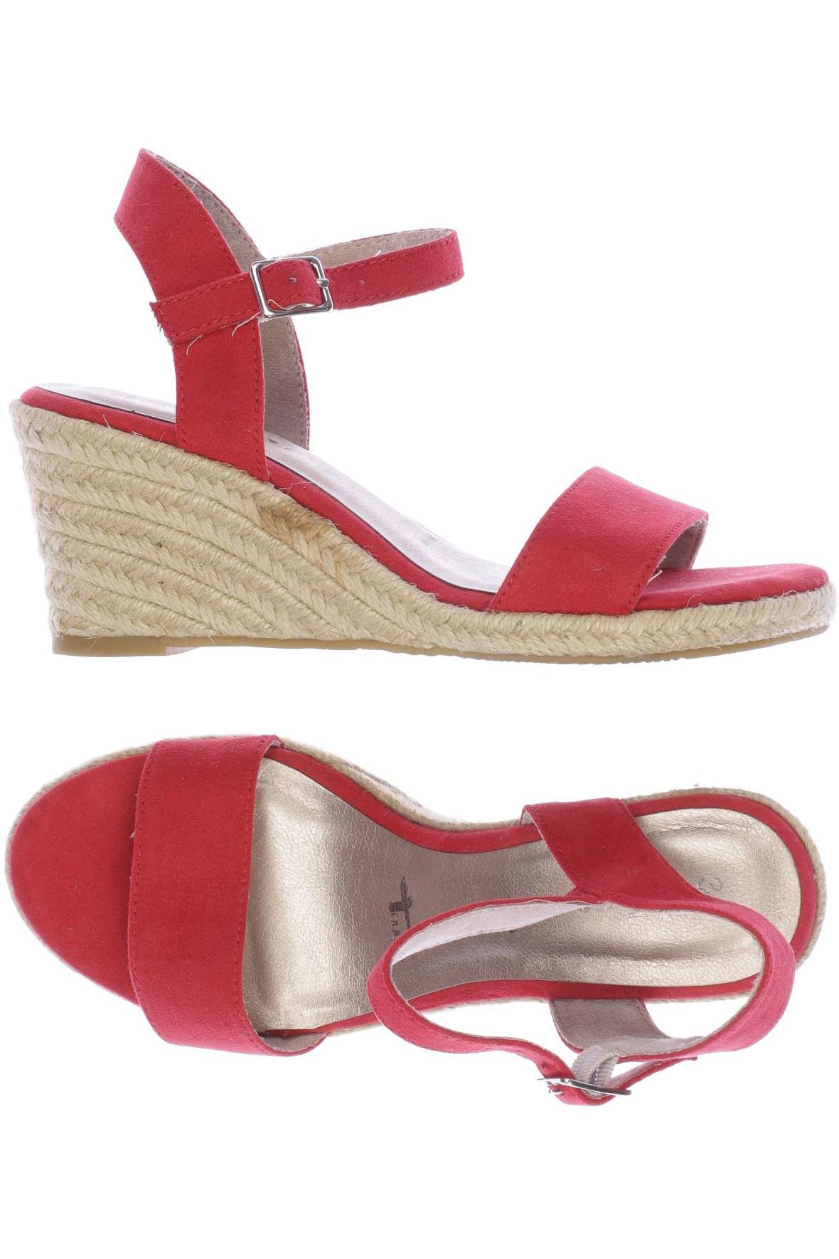 

Tamaris Damen Sandale, rot, Gr. 36