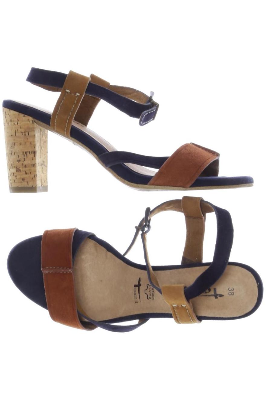 

Tamaris Damen Sandale, marineblau, Gr. 38