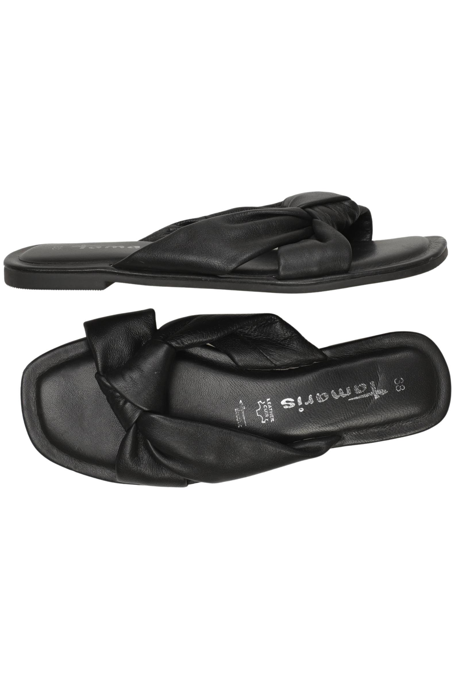 

Tamaris Damen Sandale, schwarz, Gr. 38