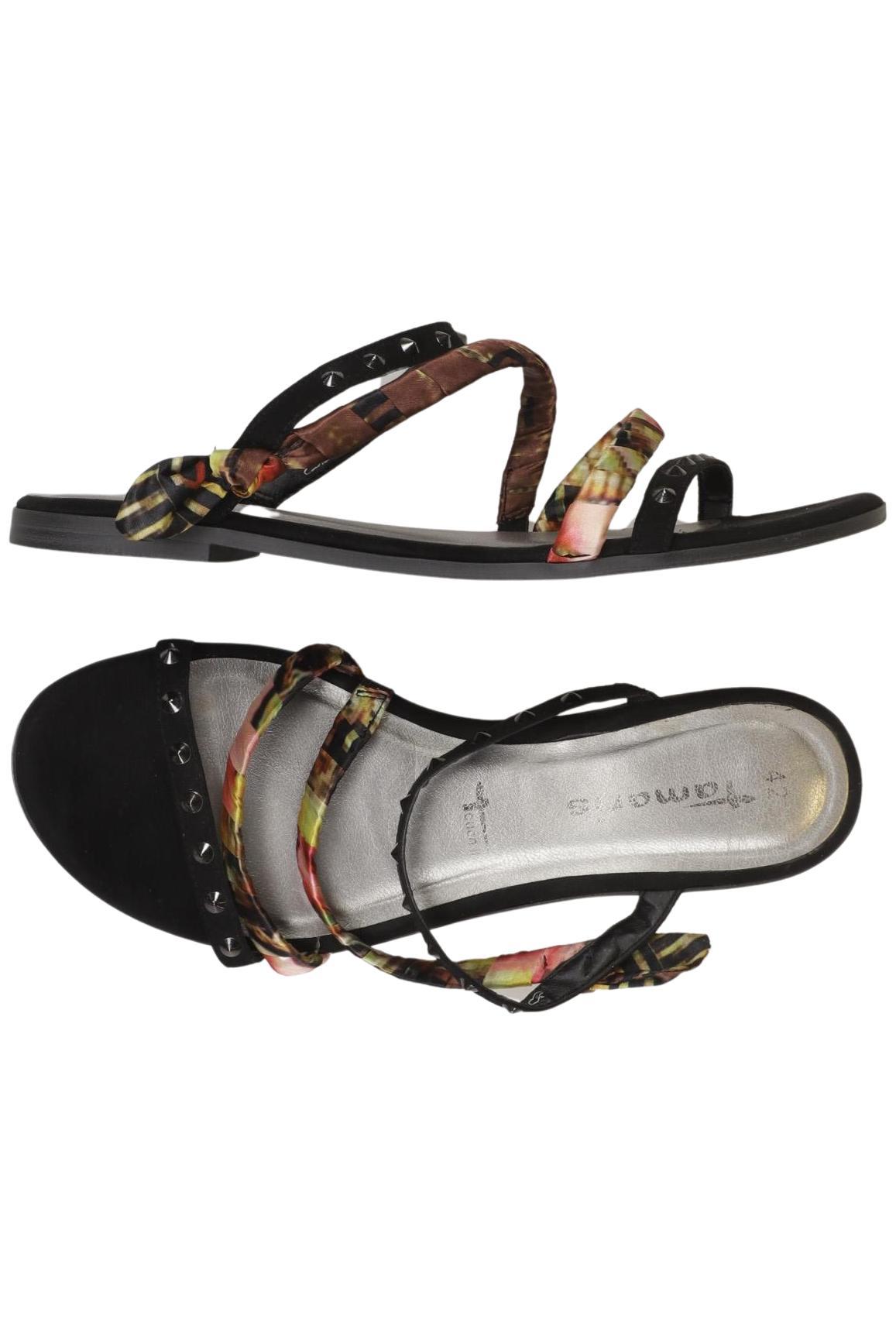 

Tamaris Damen Sandale, schwarz, Gr. 42