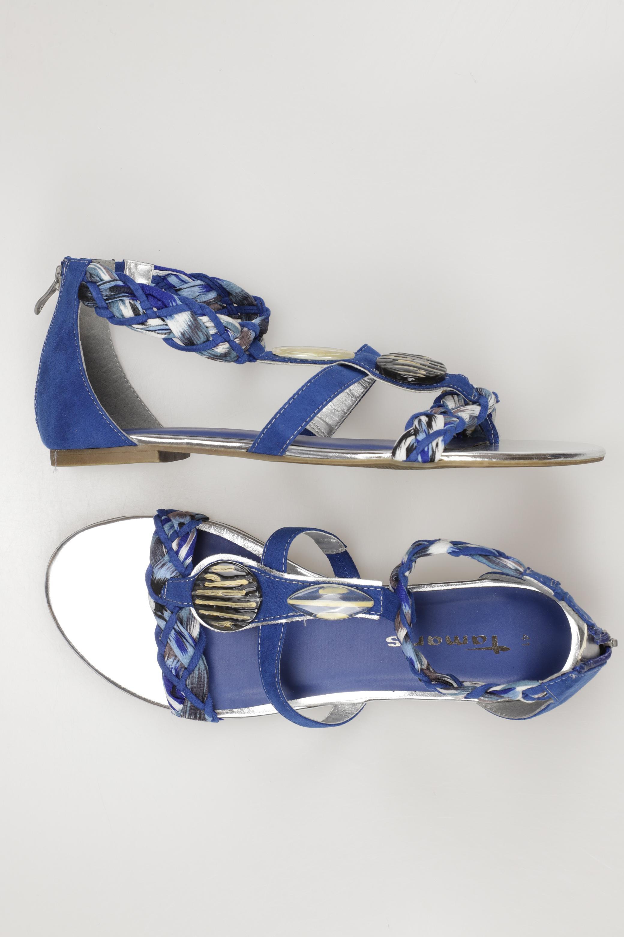 

Tamaris Damen Sandale, blau, Gr. 41