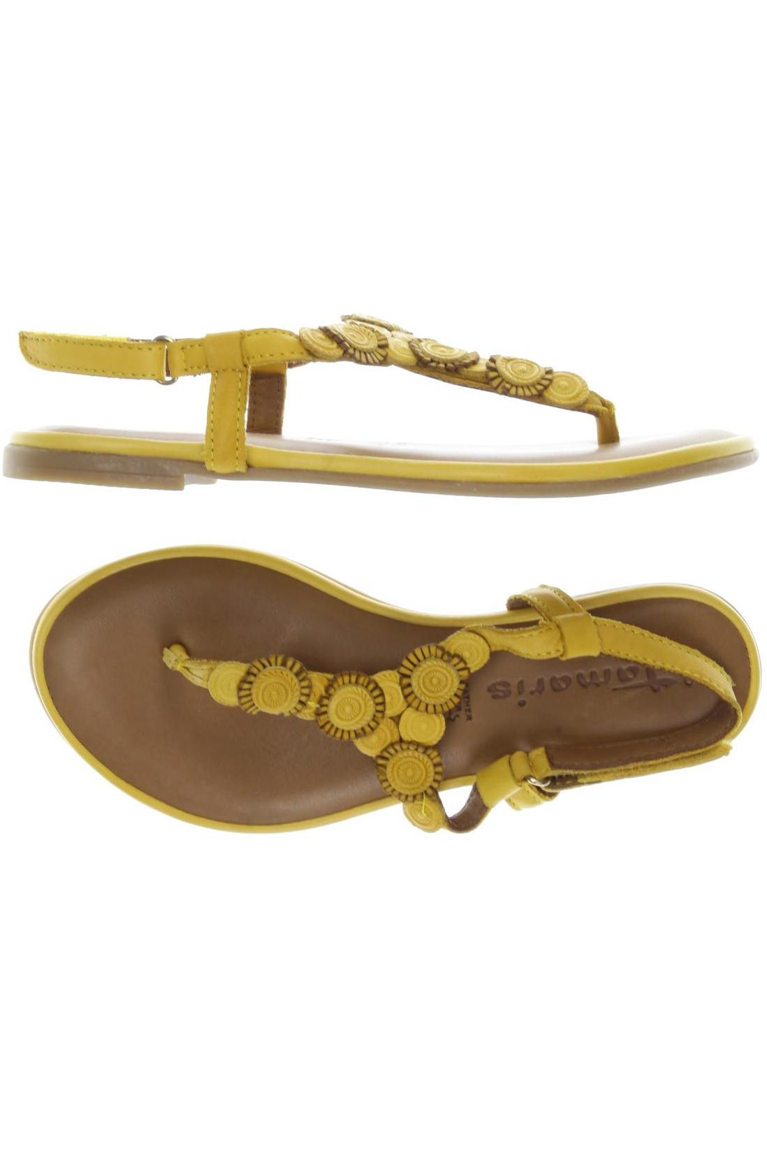 

Tamaris Damen Sandale, gelb, Gr. 36