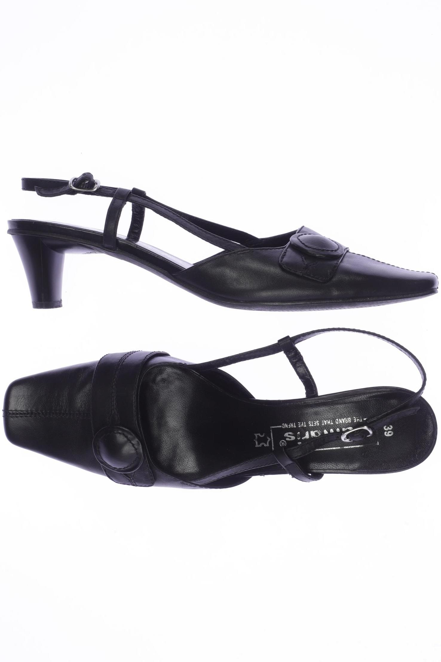 

Tamaris Damen Sandale, schwarz, Gr. 39