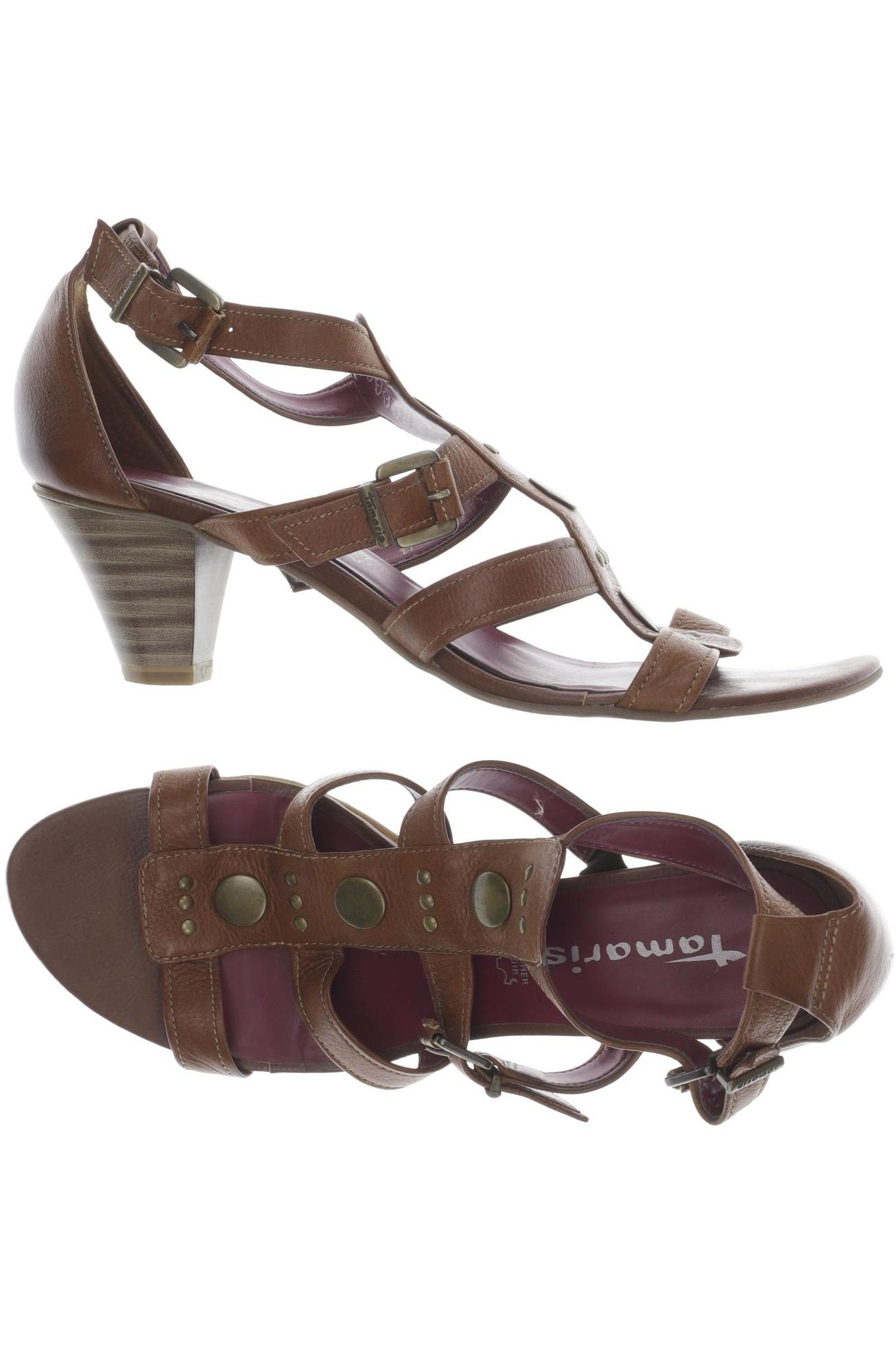 

Tamaris Damen Sandale, braun