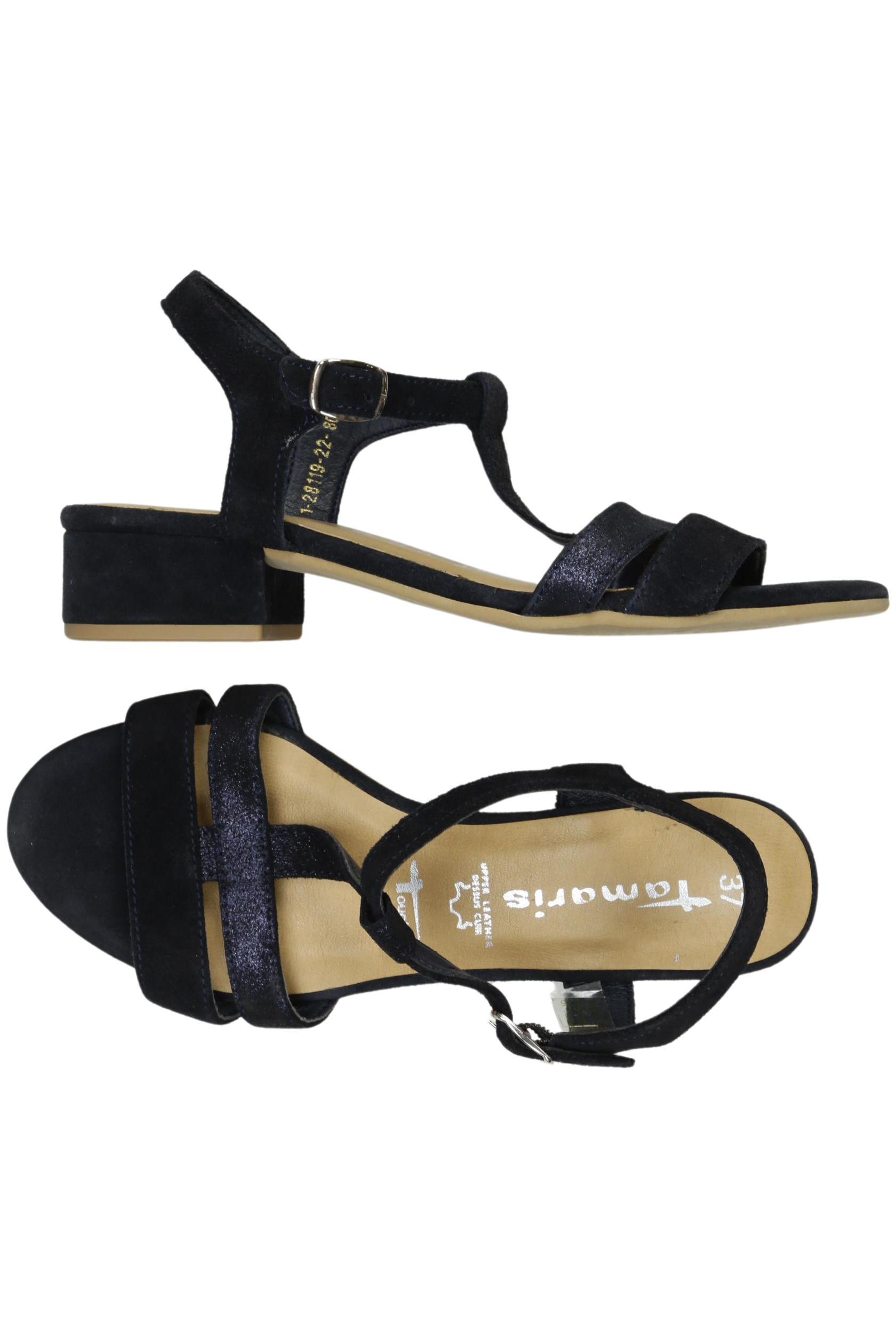 

Tamaris Damen Sandale, marineblau, Gr. 37