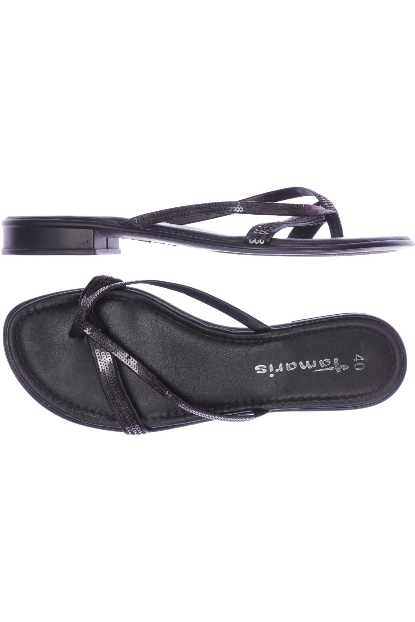 

Tamaris Damen Sandale, schwarz