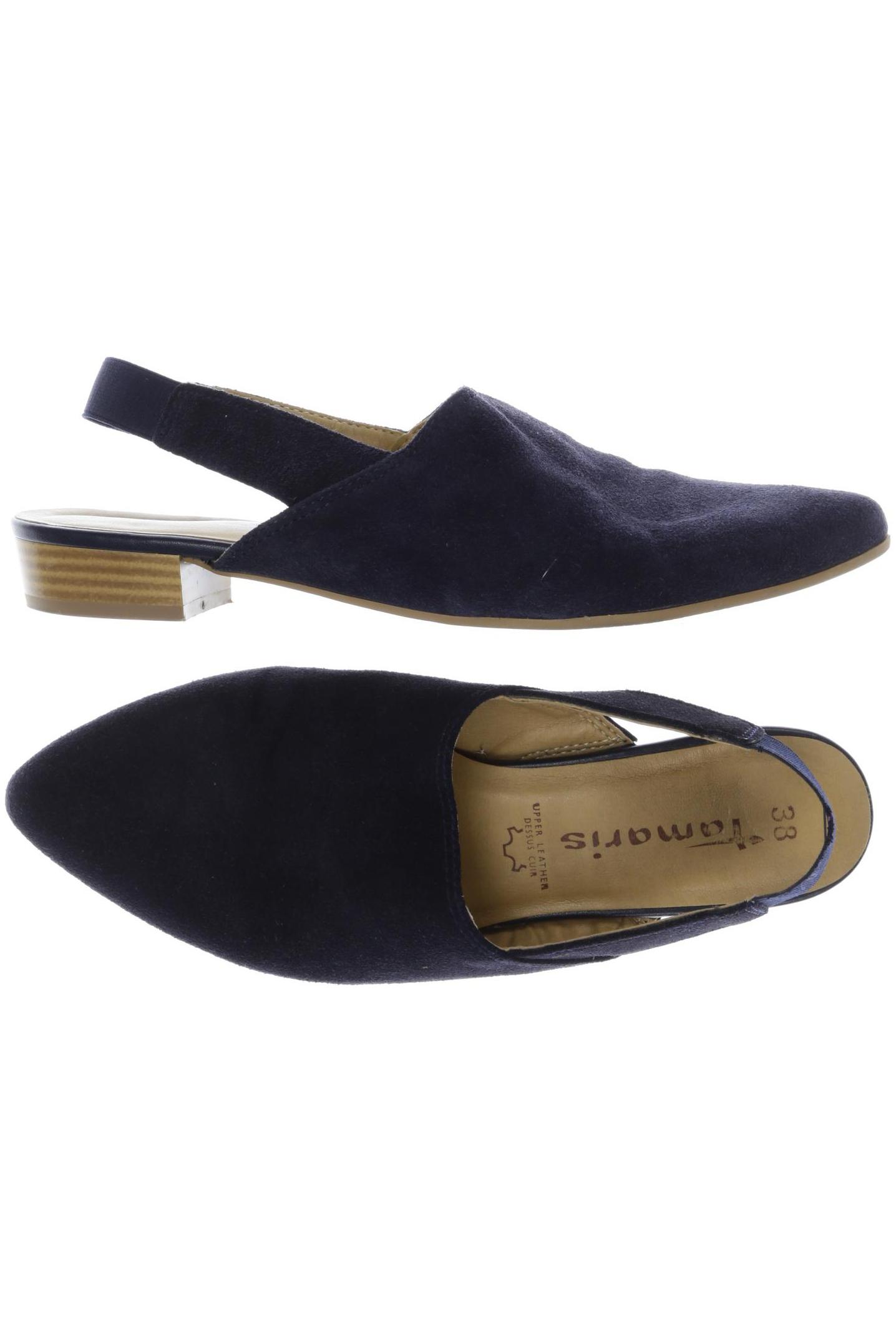 

Tamaris Damen Sandale, marineblau, Gr. 38