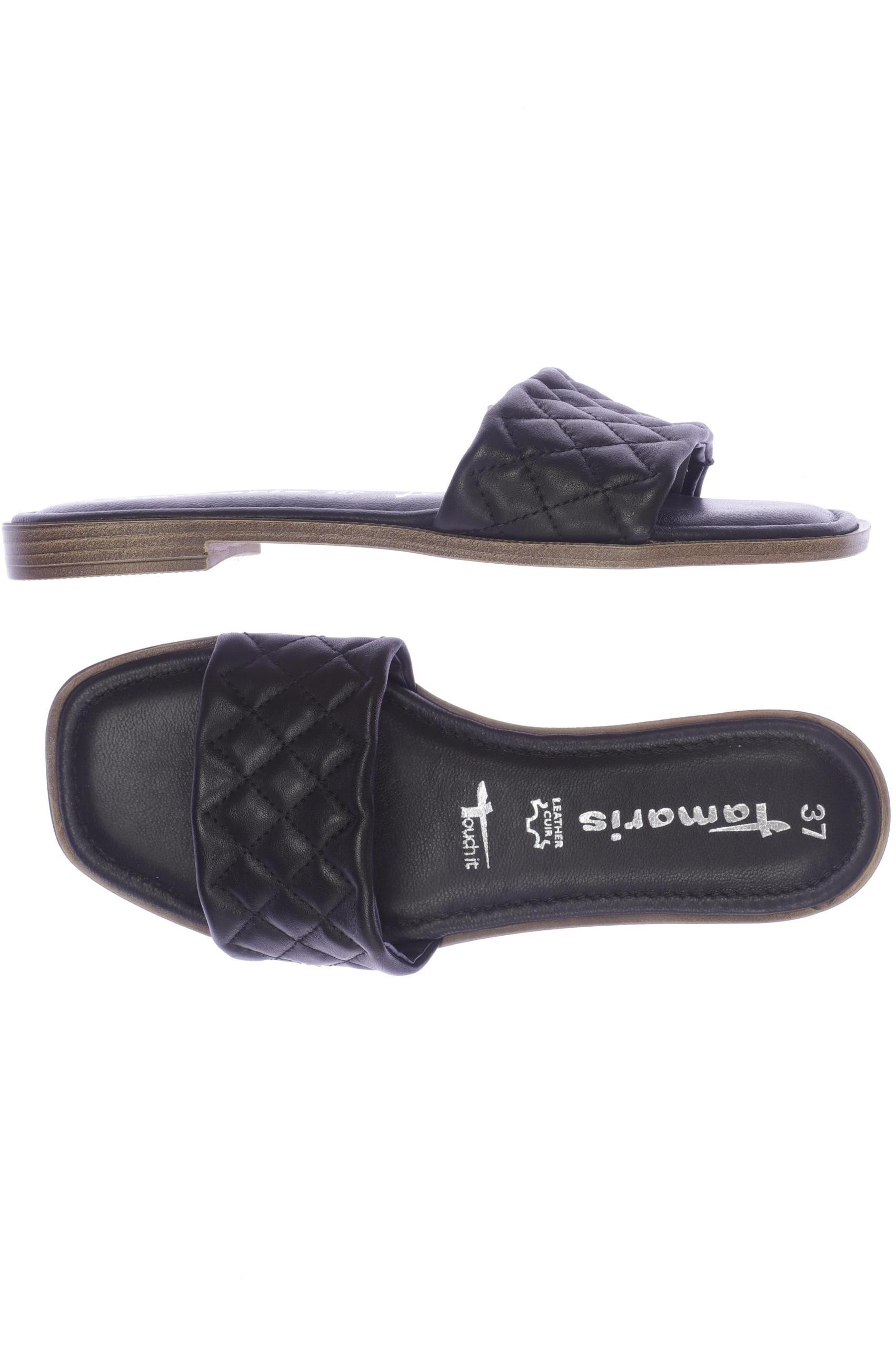 

Tamaris Damen Sandale, schwarz, Gr. 37