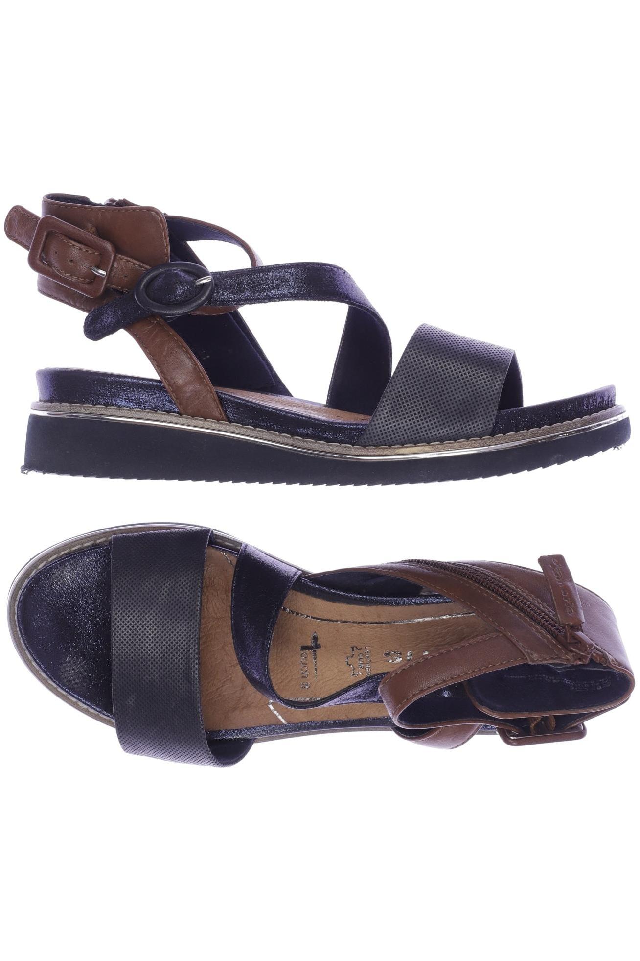 

Tamaris Damen Sandale, marineblau, Gr. 37