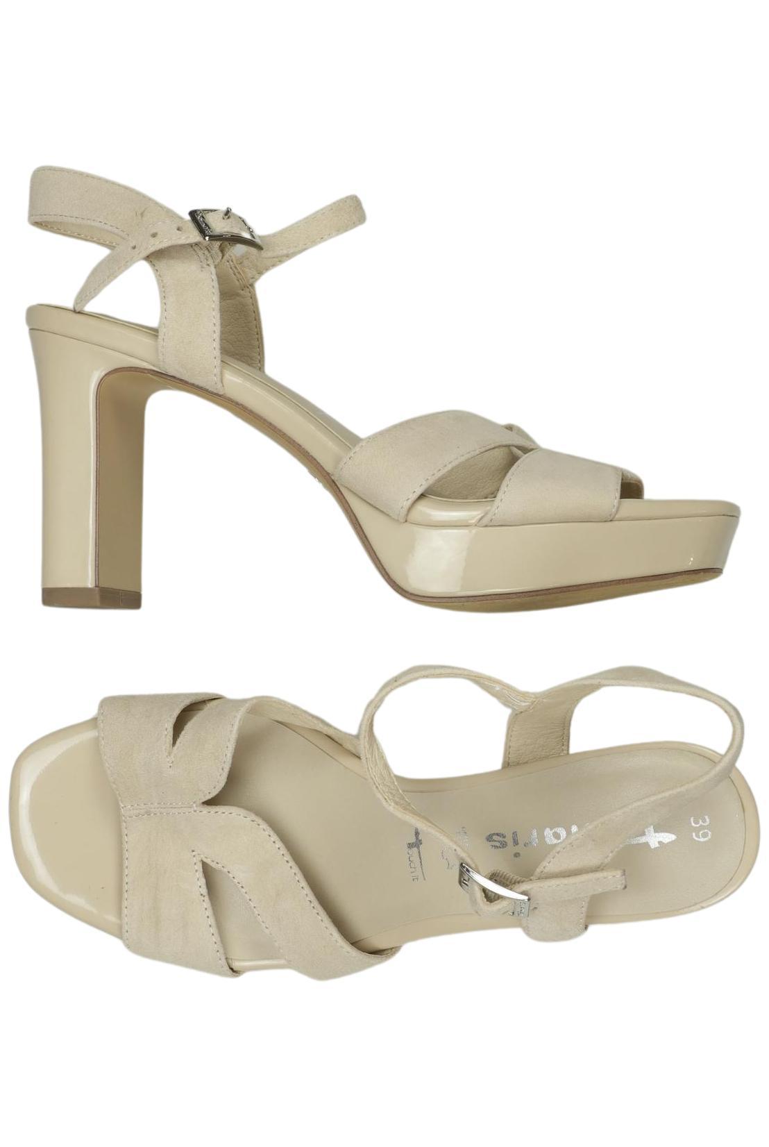 

Tamaris Damen Sandale, beige, Gr. 39