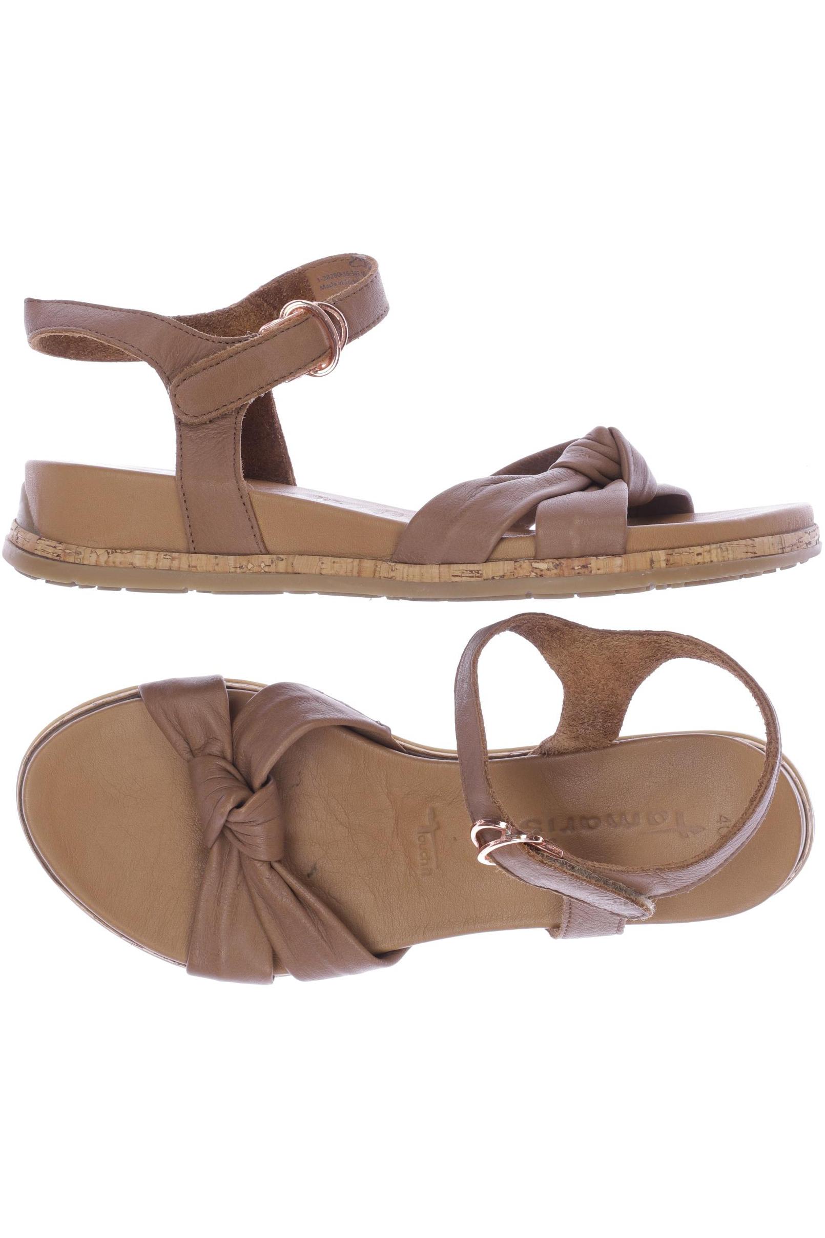 

Tamaris Damen Sandale, braun, Gr. 40