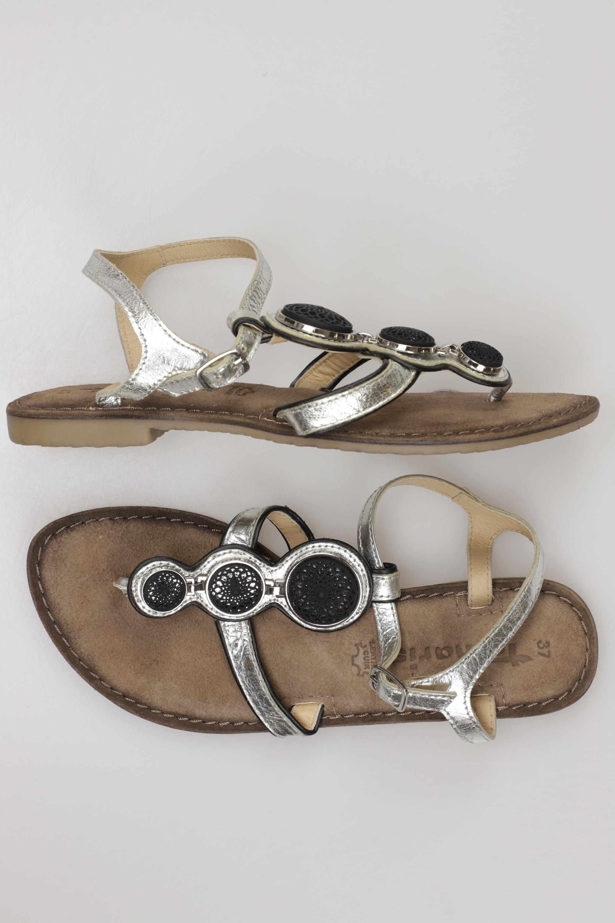 

Tamaris Damen Sandale, silber, Gr. 37