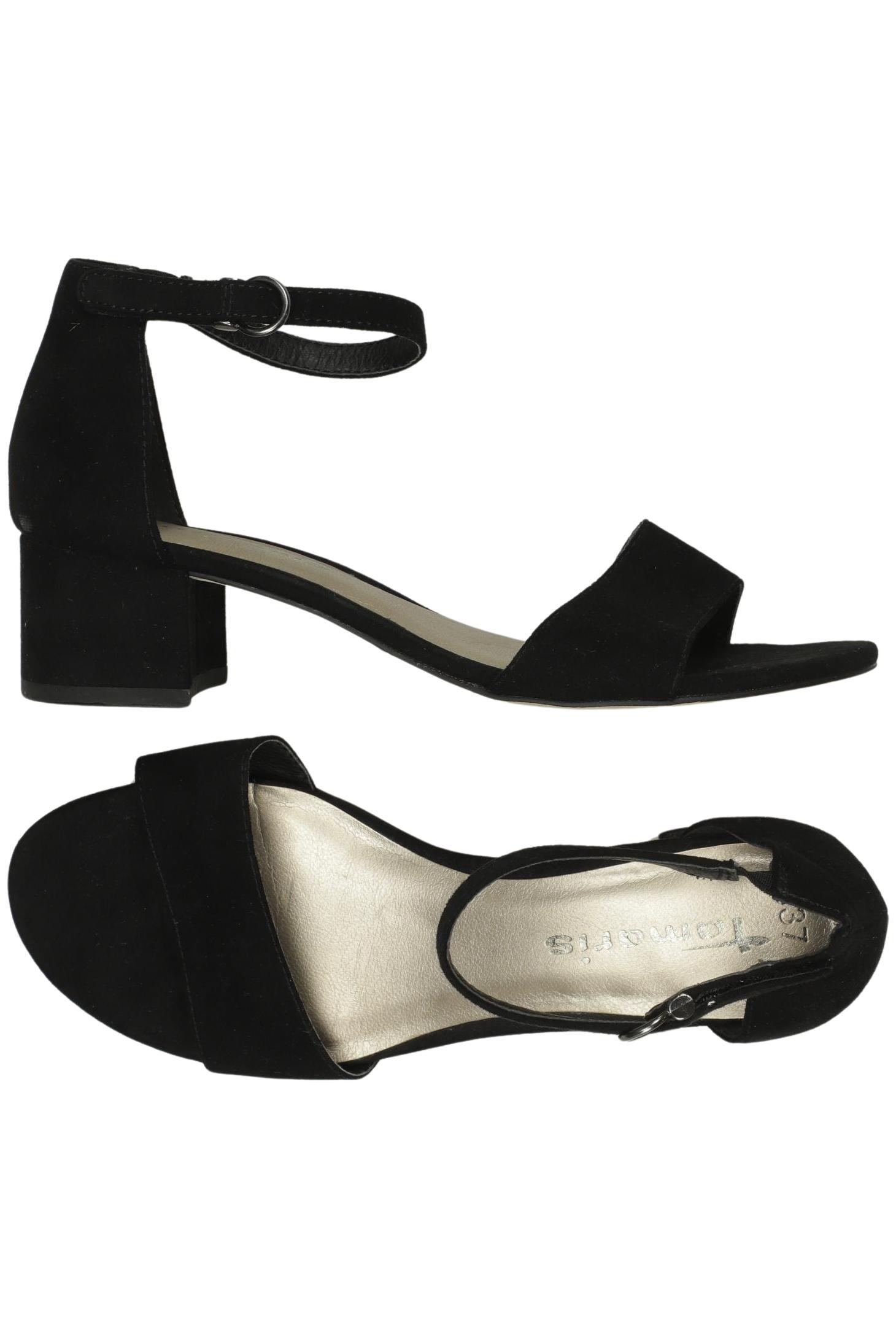

Tamaris Damen Sandale, schwarz, Gr. 37